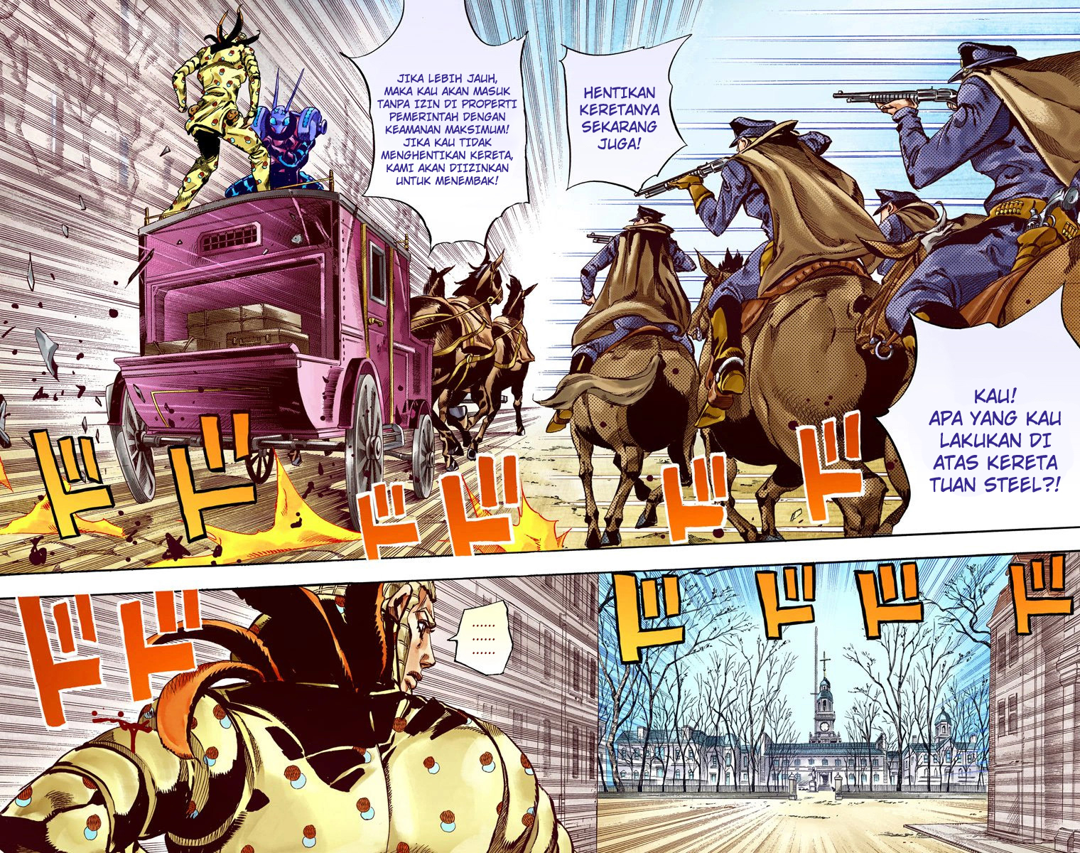 Read JoJo’s Bizarre Adventure Part 7 Steel Ball Run ID Manga Online
