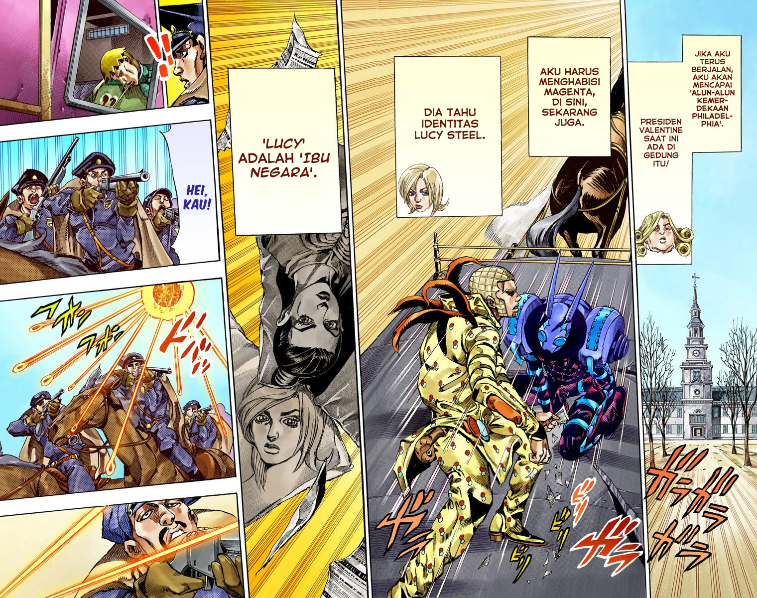 Read JoJo’s Bizarre Adventure Part 7 Steel Ball Run ID Manga Online