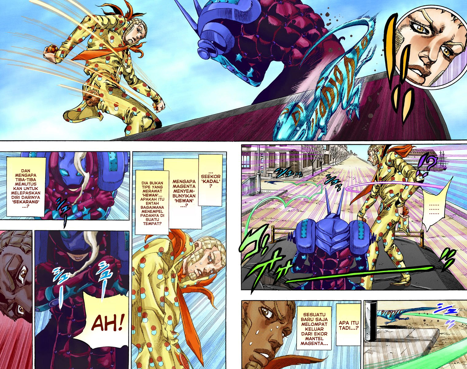 Read JoJo’s Bizarre Adventure Part 7 Steel Ball Run ID Manga Online