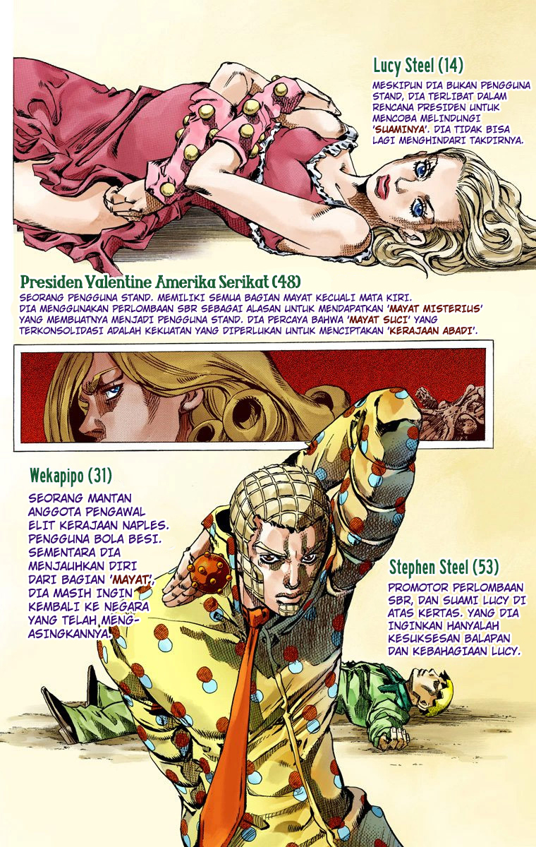 Read JoJo’s Bizarre Adventure Part 7 Steel Ball Run ID Manga Online