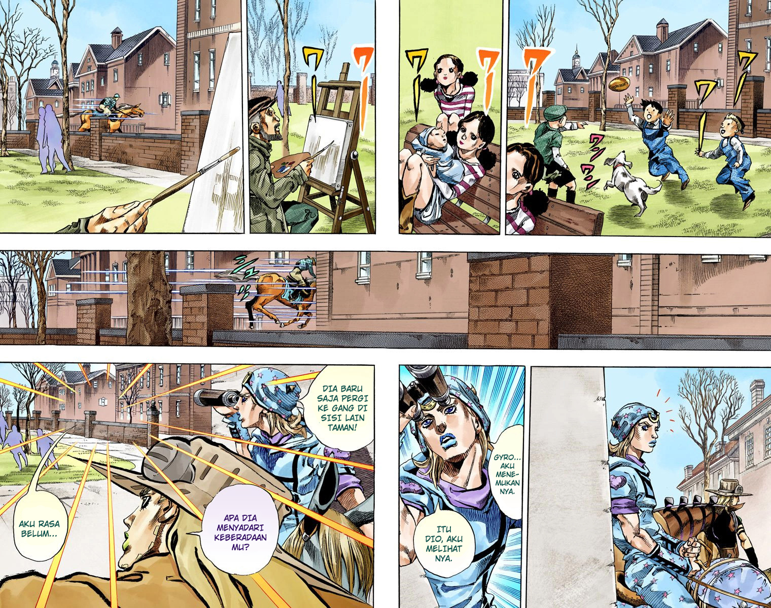 Read JoJo’s Bizarre Adventure Part 7 Steel Ball Run ID Manga Online