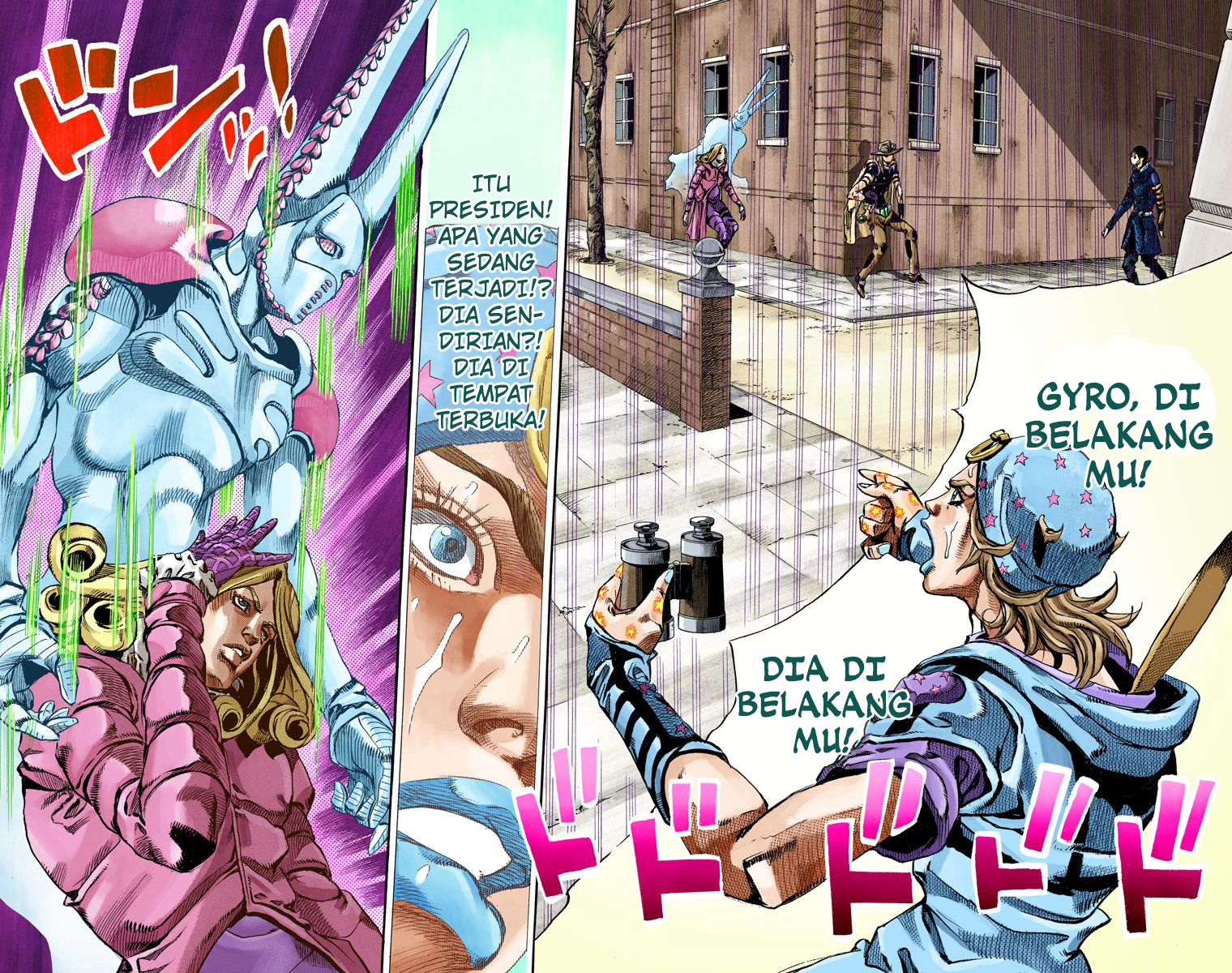 Read JoJo’s Bizarre Adventure Part 7 Steel Ball Run ID Manga Online
