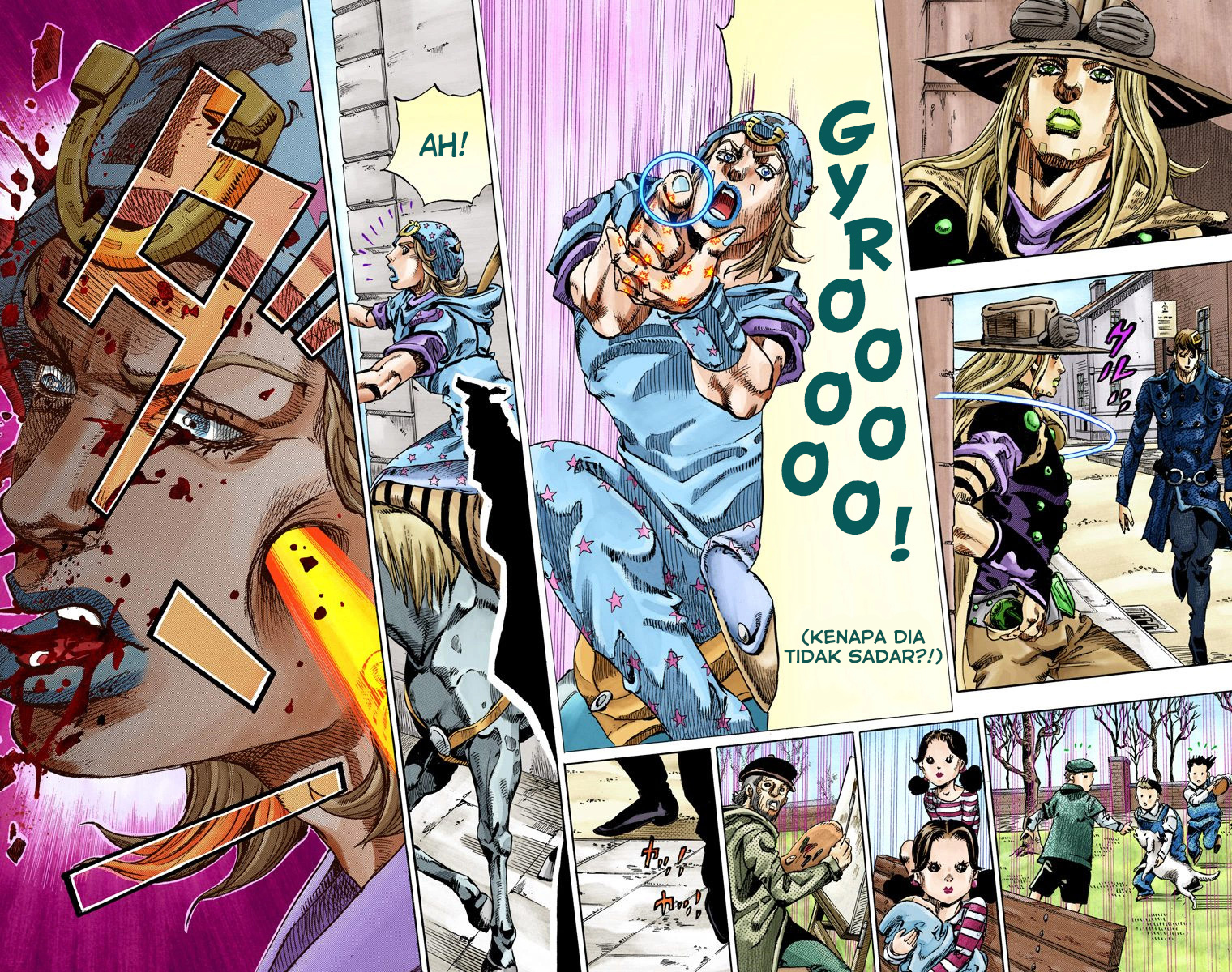 Read JoJo’s Bizarre Adventure Part 7 Steel Ball Run ID Manga Online