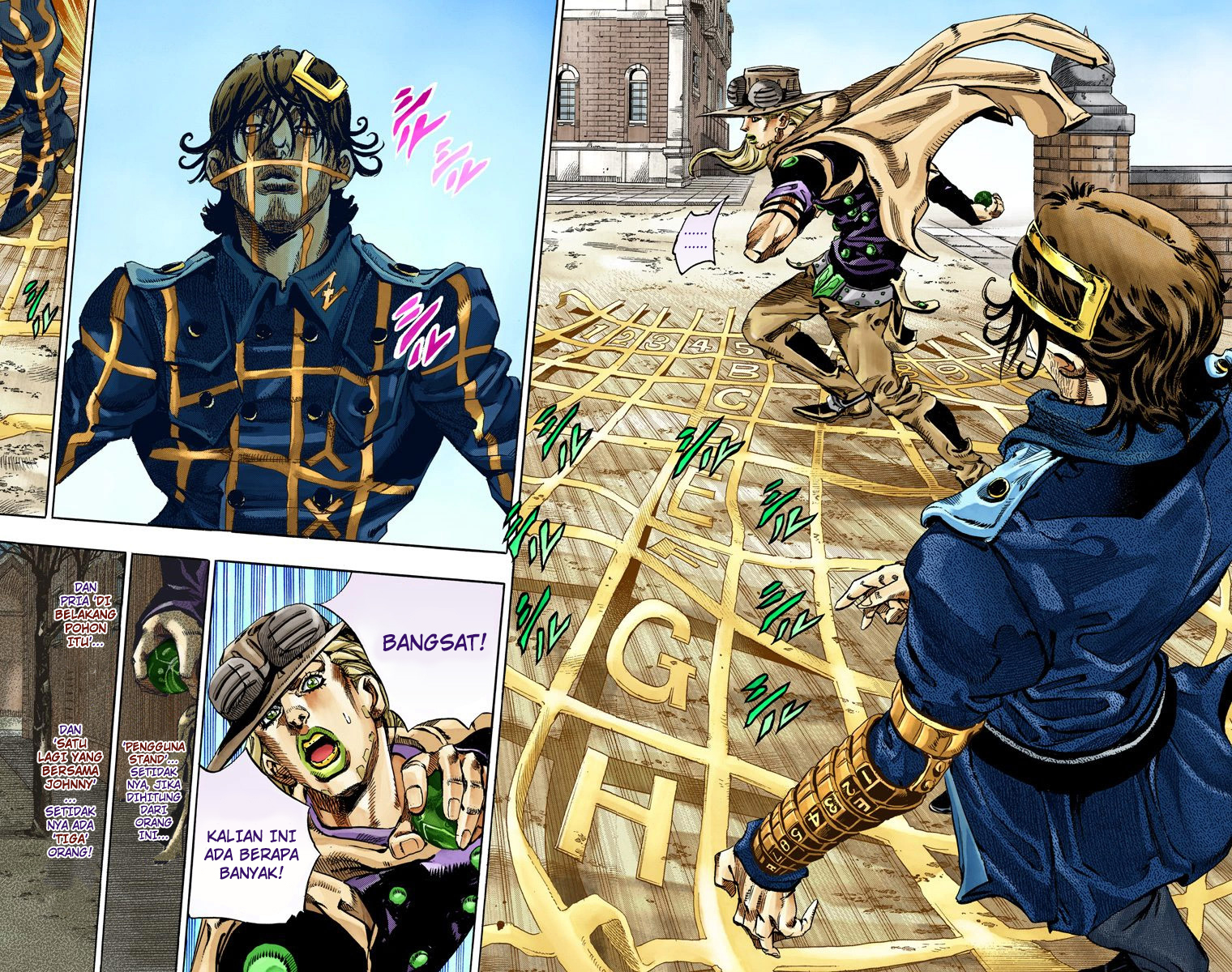 Read JoJo’s Bizarre Adventure Part 7 Steel Ball Run ID Manga Online
