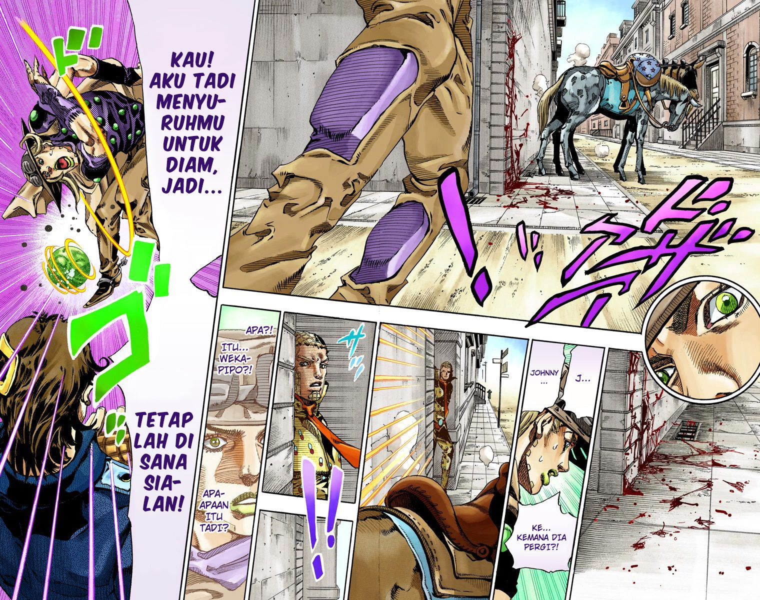Read JoJo’s Bizarre Adventure Part 7 Steel Ball Run ID Manga Online
