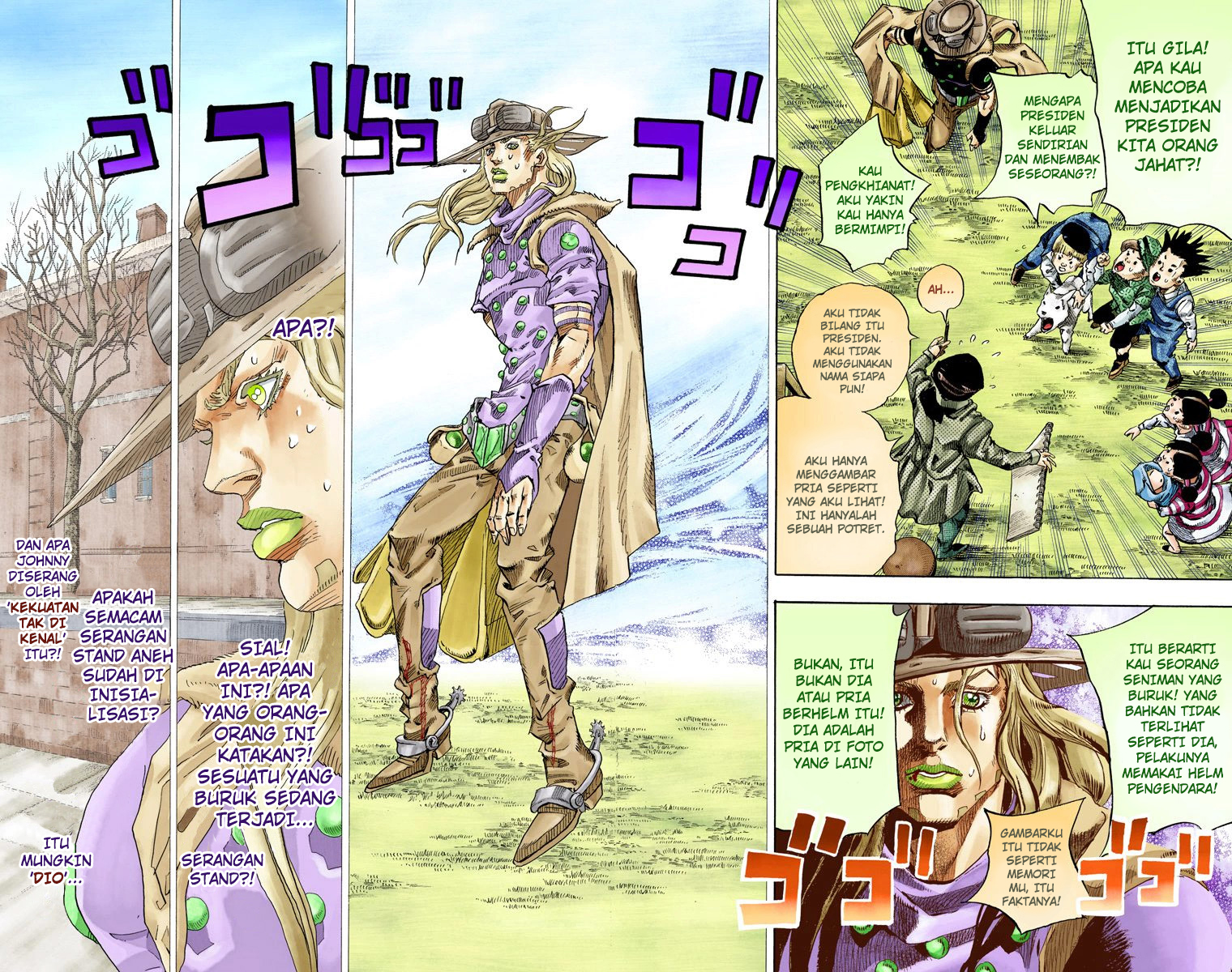 Read JoJo’s Bizarre Adventure Part 7 Steel Ball Run ID Manga Online