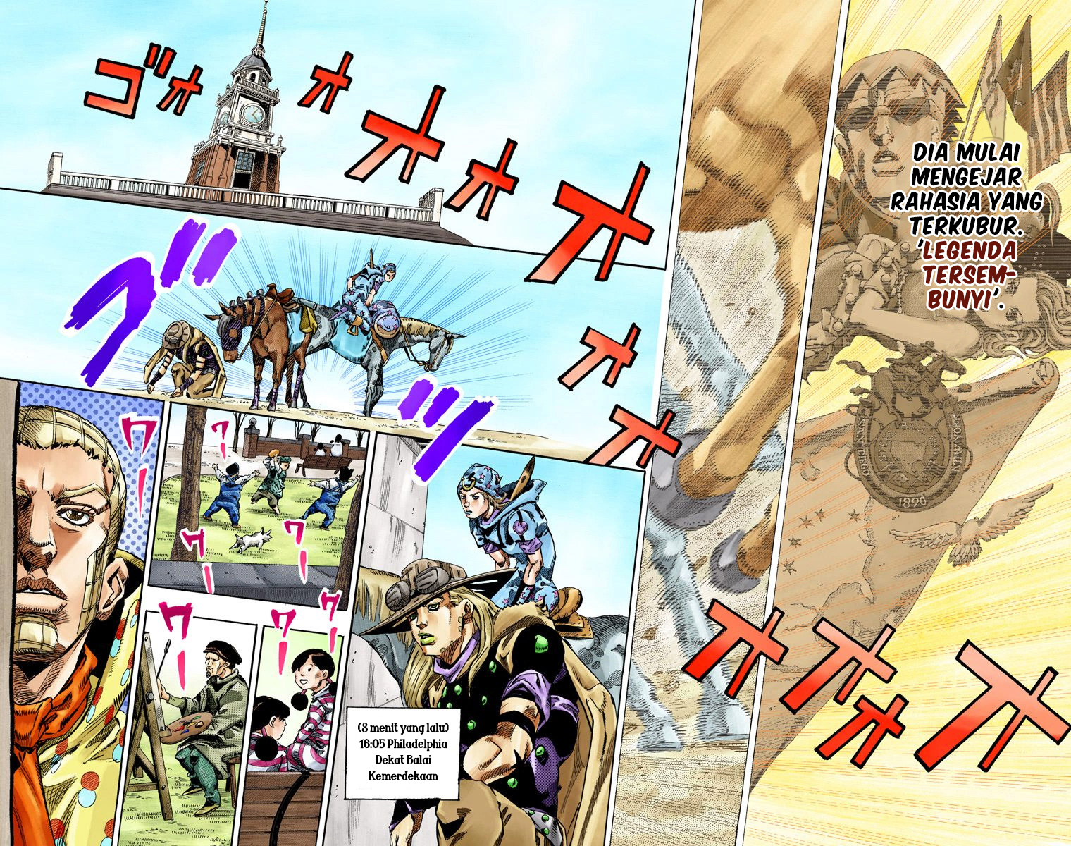 Read JoJo’s Bizarre Adventure Part 7 Steel Ball Run ID Manga Online