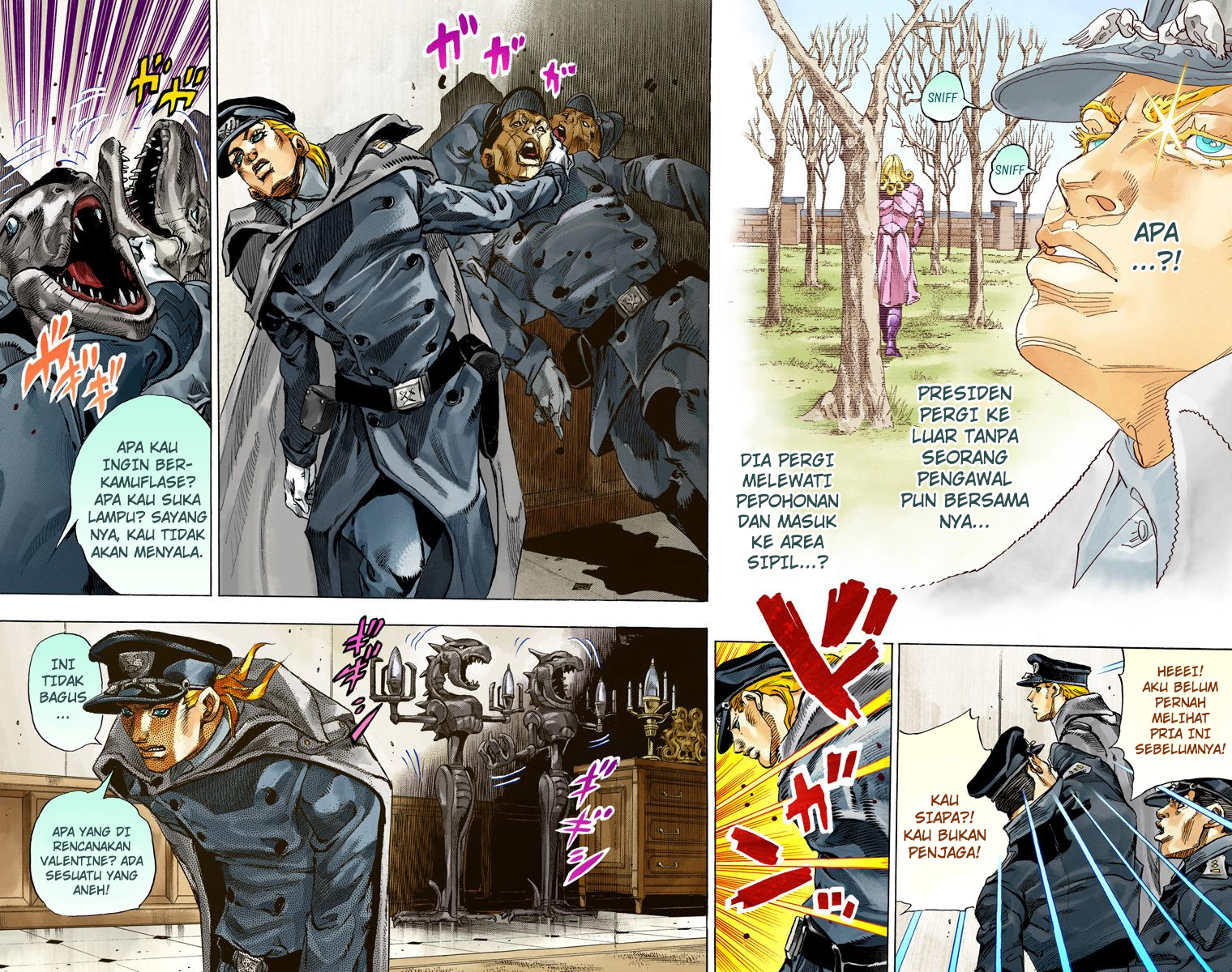 Read JoJo’s Bizarre Adventure Part 7 Steel Ball Run ID Manga Online