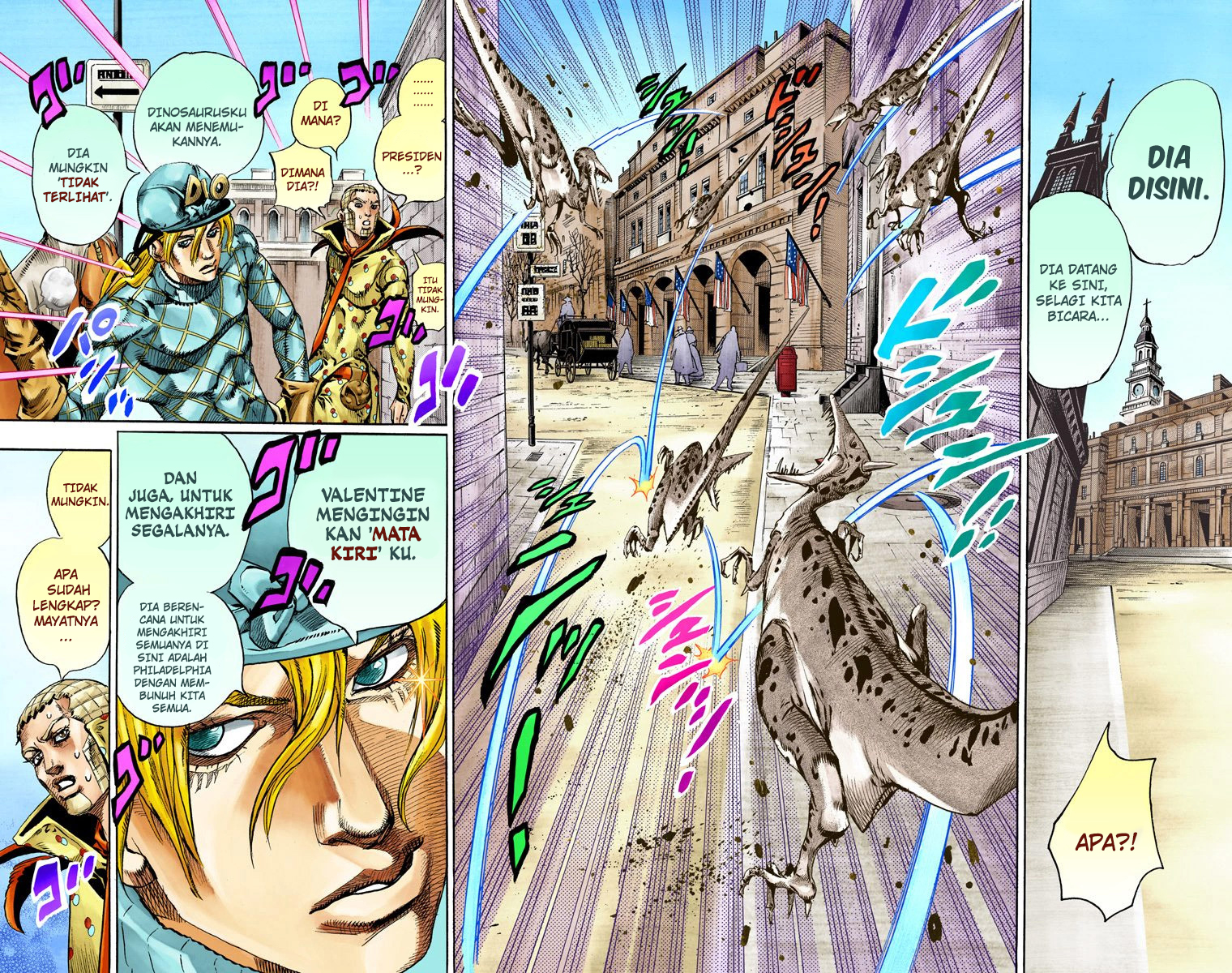 Read JoJo’s Bizarre Adventure Part 7 Steel Ball Run ID Manga Online