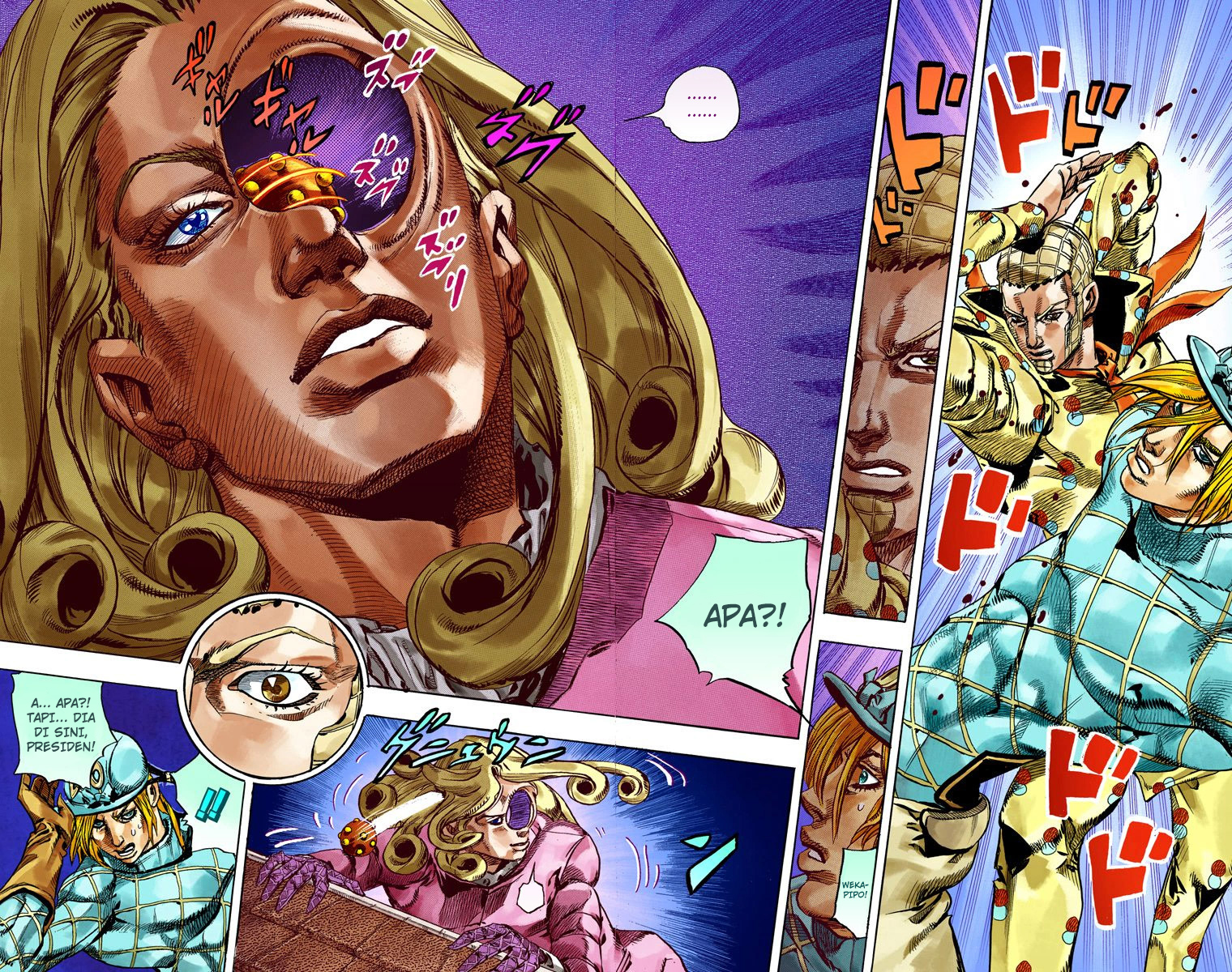 Read JoJo’s Bizarre Adventure Part 7 Steel Ball Run ID Manga Online