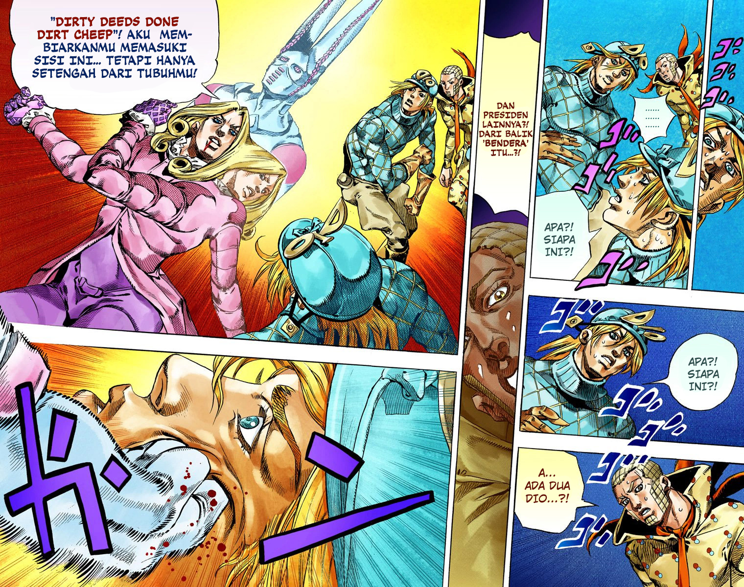 Read JoJo’s Bizarre Adventure Part 7 Steel Ball Run ID Manga Online