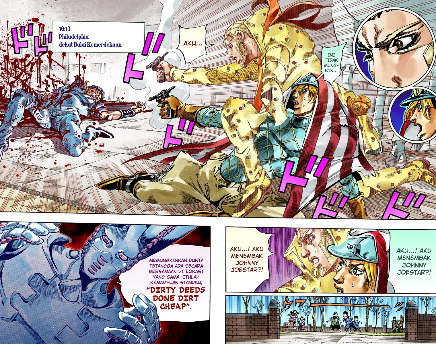 Read JoJo’s Bizarre Adventure Part 7 Steel Ball Run ID Manga Online