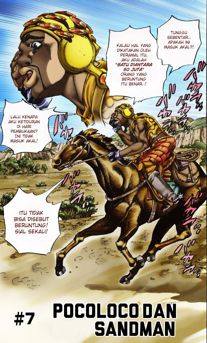 Read JoJo’s Bizarre Adventure Part 7 Steel Ball Run ID Manga Online