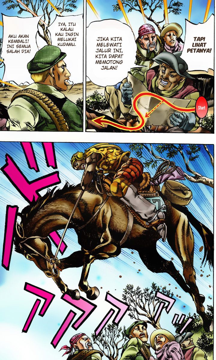 Read JoJo’s Bizarre Adventure Part 7 Steel Ball Run ID Manga Online