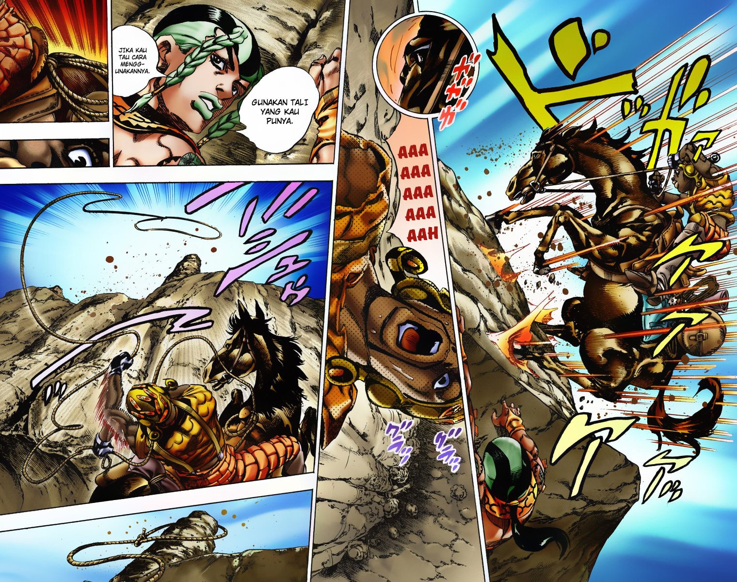 Read JoJo’s Bizarre Adventure Part 7 Steel Ball Run ID Manga Online
