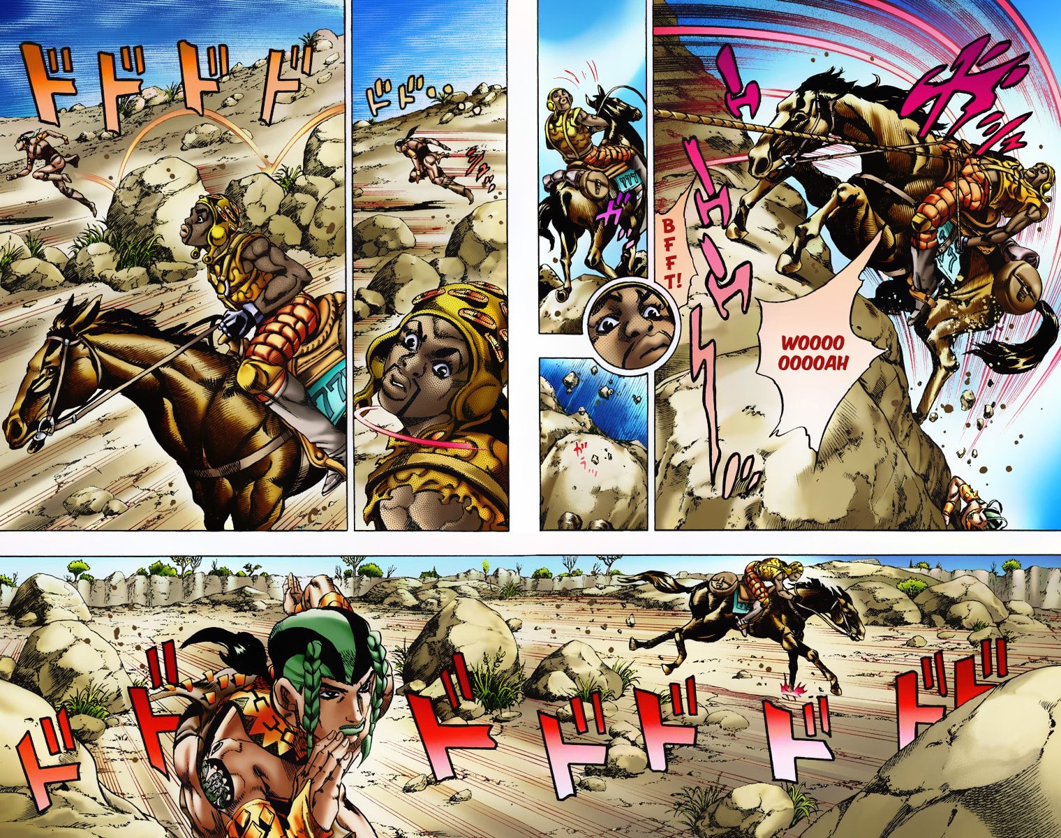Read JoJo’s Bizarre Adventure Part 7 Steel Ball Run ID Manga Online