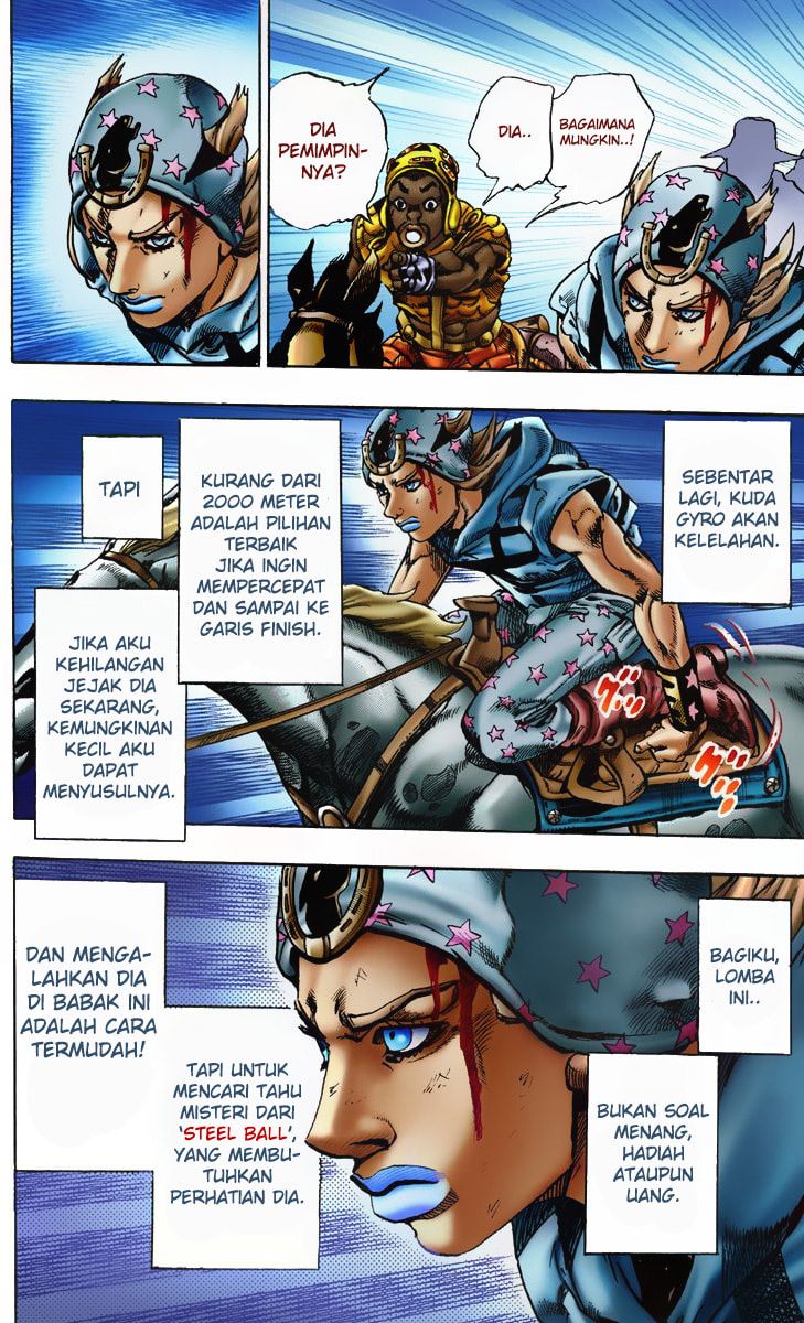 Read JoJo’s Bizarre Adventure Part 7 Steel Ball Run ID Manga Online