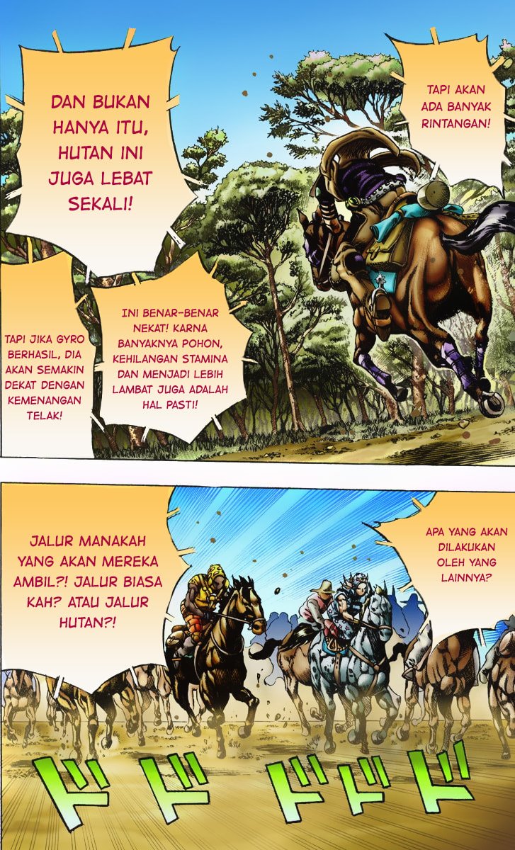 Read JoJo’s Bizarre Adventure Part 7 Steel Ball Run ID Manga Online