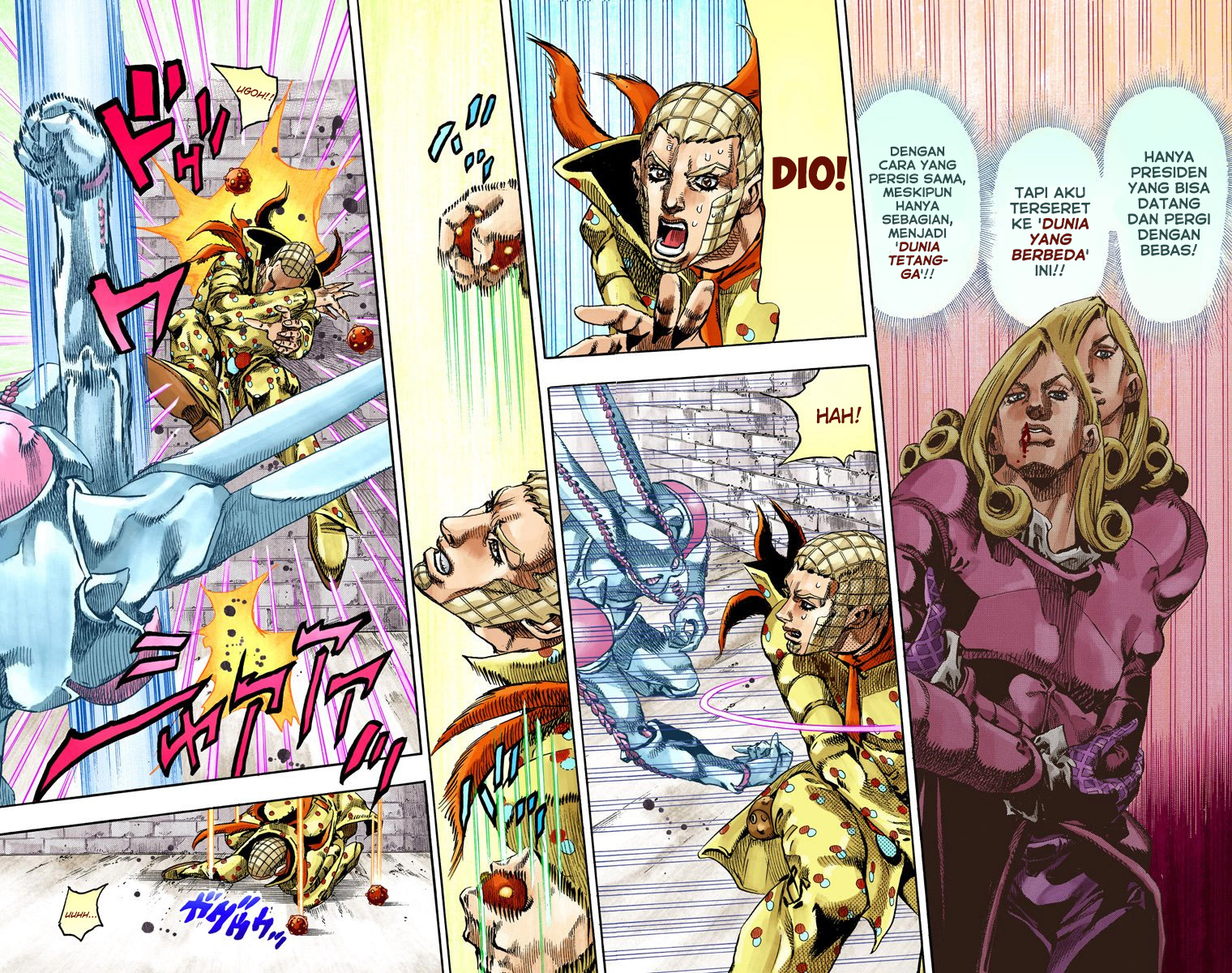 Read JoJo’s Bizarre Adventure Part 7 Steel Ball Run ID Manga Online