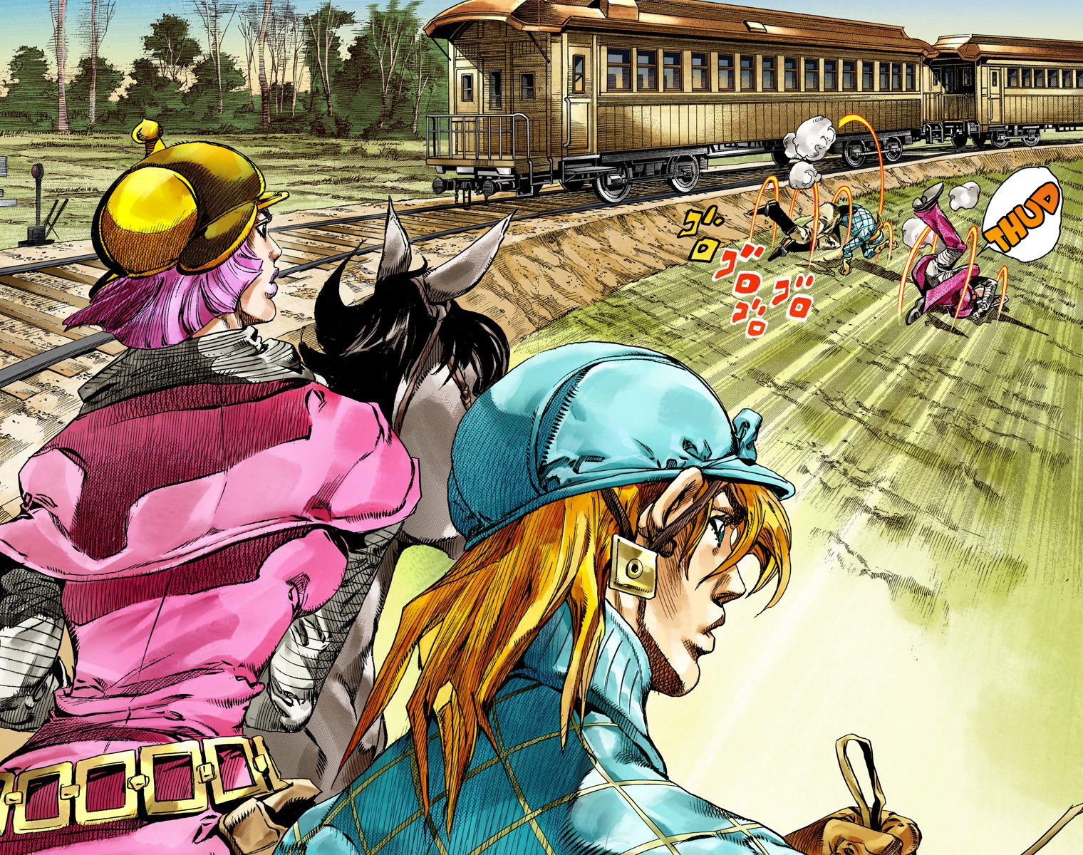 Read JoJo’s Bizarre Adventure Part 7 Steel Ball Run ID Manga Online