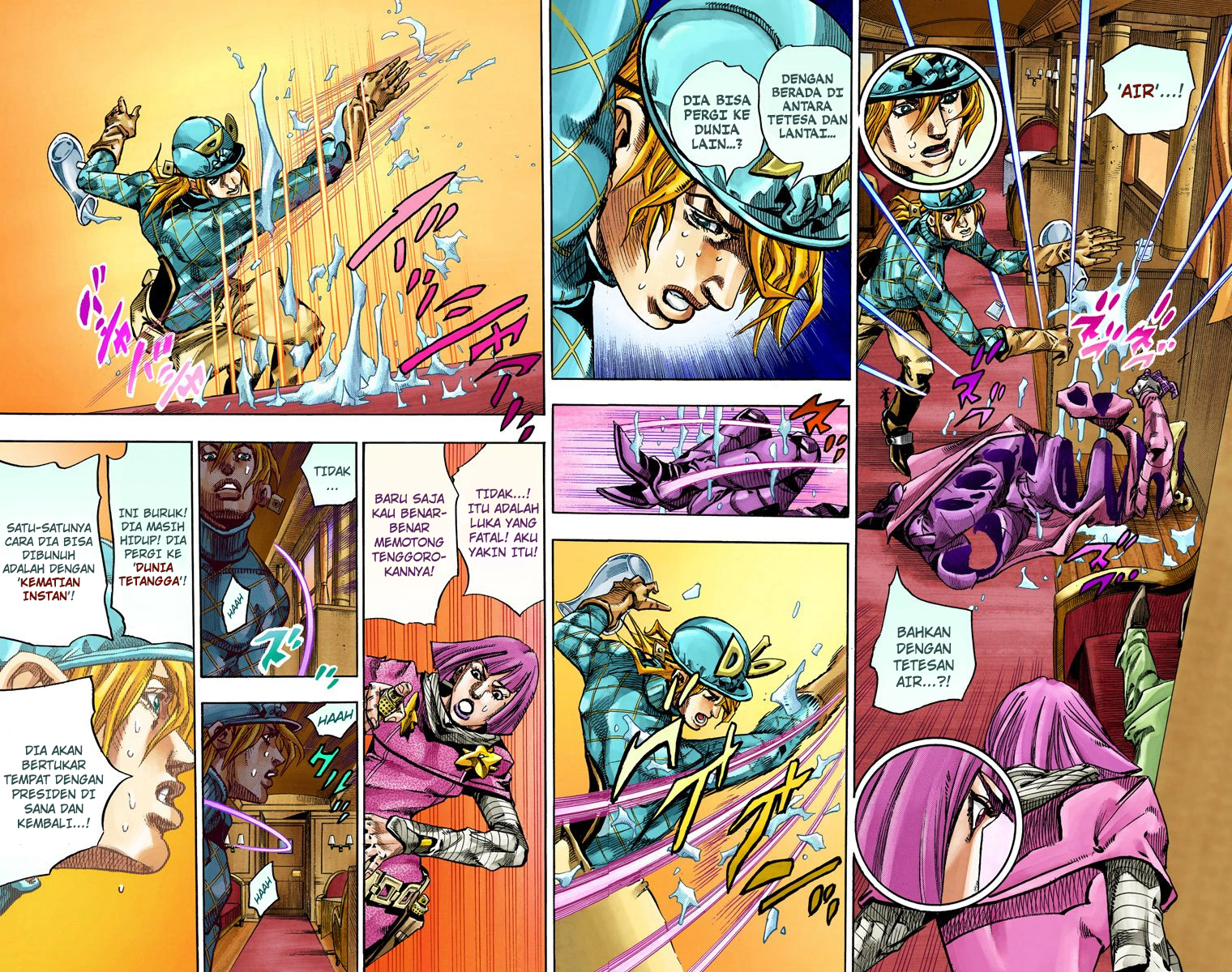 Read JoJo’s Bizarre Adventure Part 7 Steel Ball Run ID Manga Online