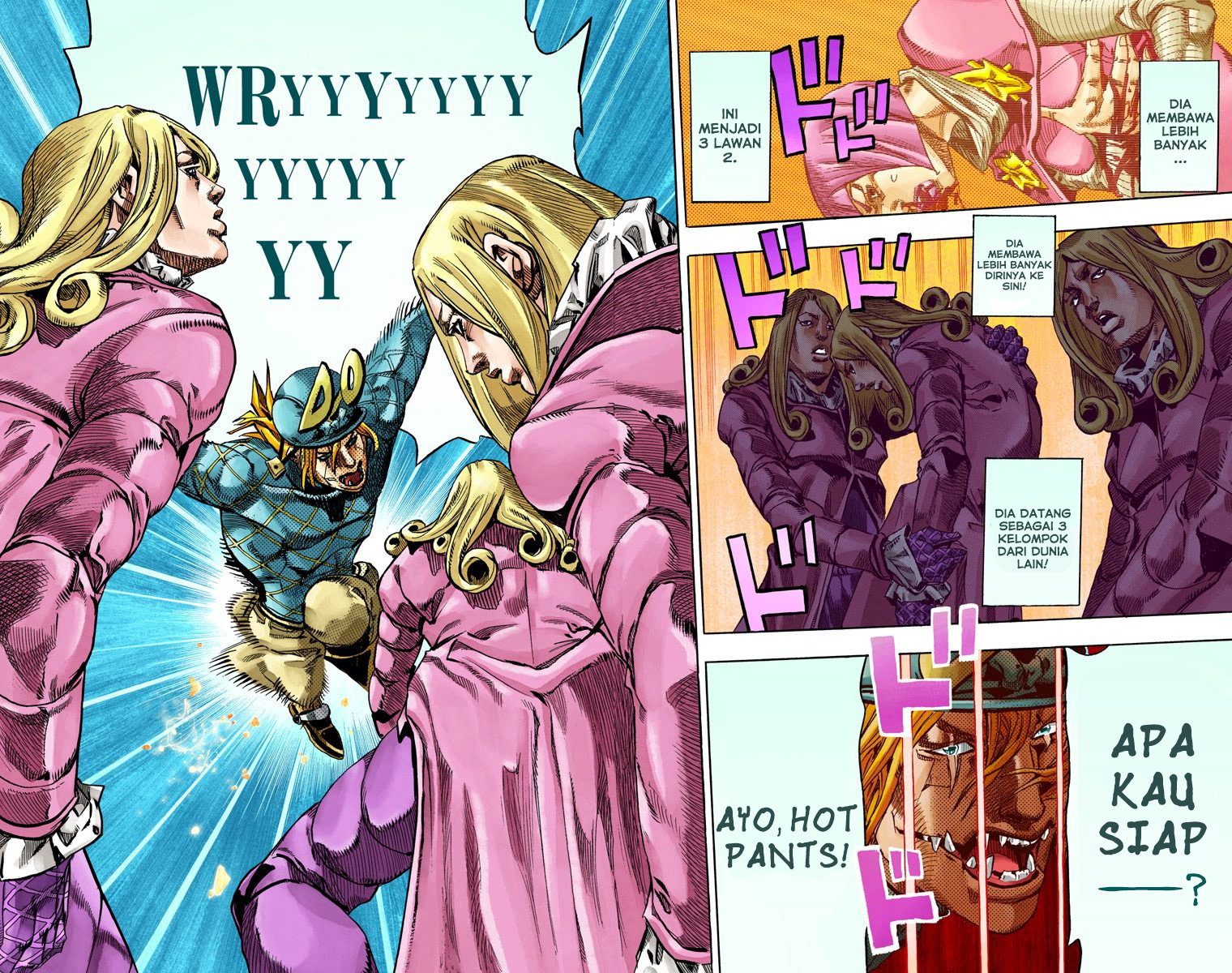 Read JoJo’s Bizarre Adventure Part 7 Steel Ball Run ID Manga Online