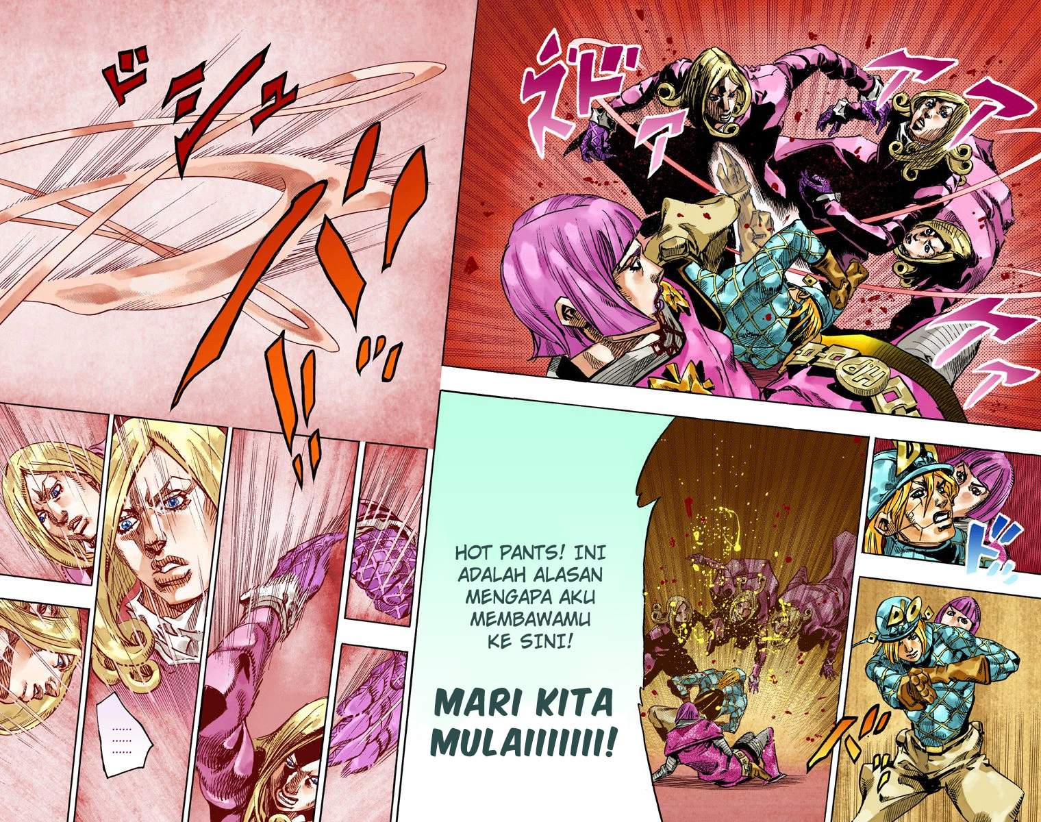 Read JoJo’s Bizarre Adventure Part 7 Steel Ball Run ID Manga Online
