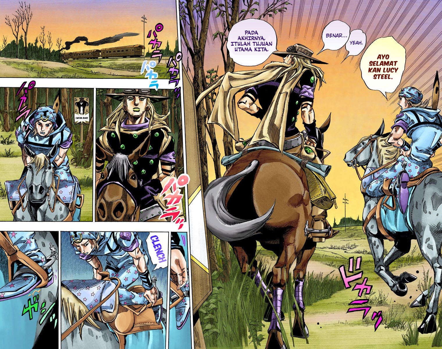 Read JoJo’s Bizarre Adventure Part 7 Steel Ball Run ID Manga Online
