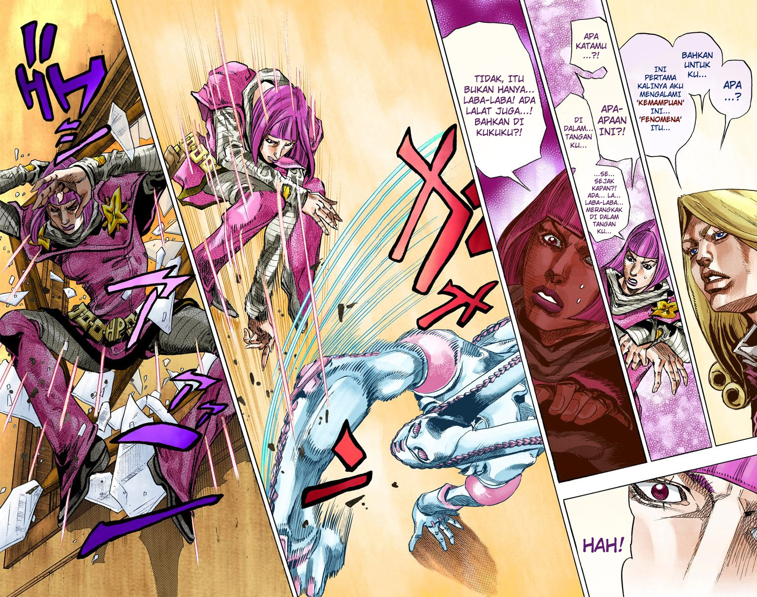 Read JoJo’s Bizarre Adventure Part 7 Steel Ball Run ID Manga Online