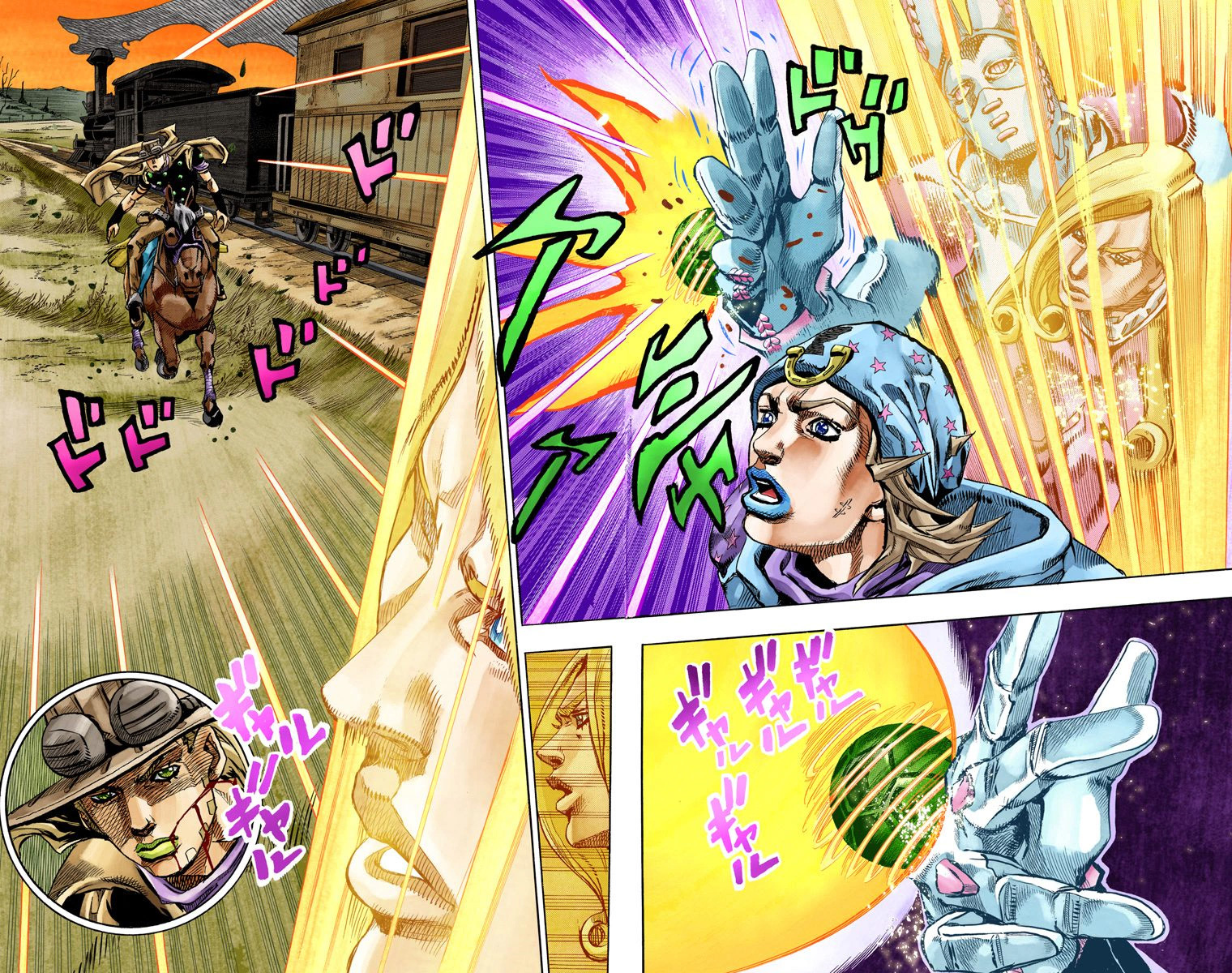 Read JoJo’s Bizarre Adventure Part 7 Steel Ball Run ID Manga Online