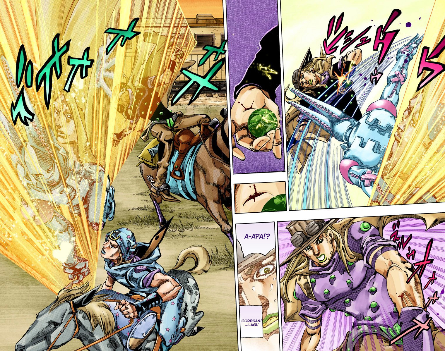 Read JoJo’s Bizarre Adventure Part 7 Steel Ball Run ID Manga Online