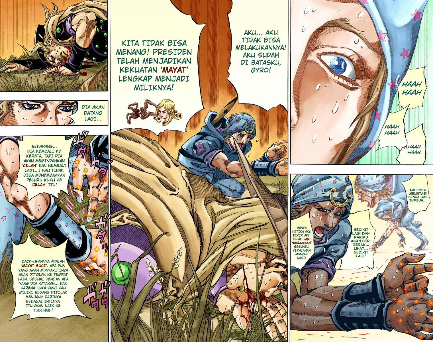 Read JoJo’s Bizarre Adventure Part 7 Steel Ball Run ID Manga Online