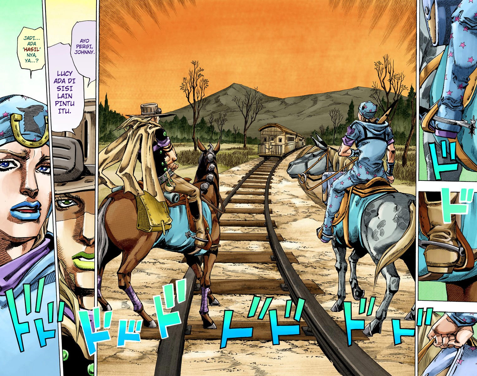 Read JoJo’s Bizarre Adventure Part 7 Steel Ball Run ID Manga Online