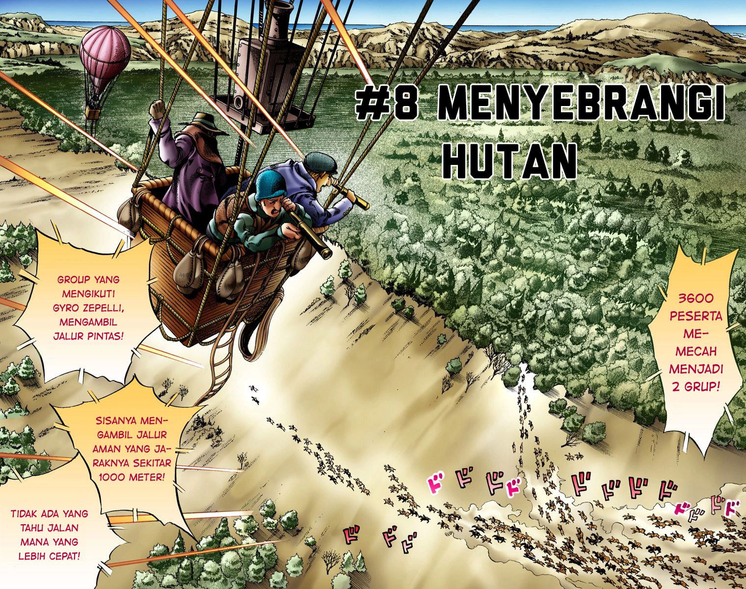 Read JoJo’s Bizarre Adventure Part 7 Steel Ball Run ID Manga Online