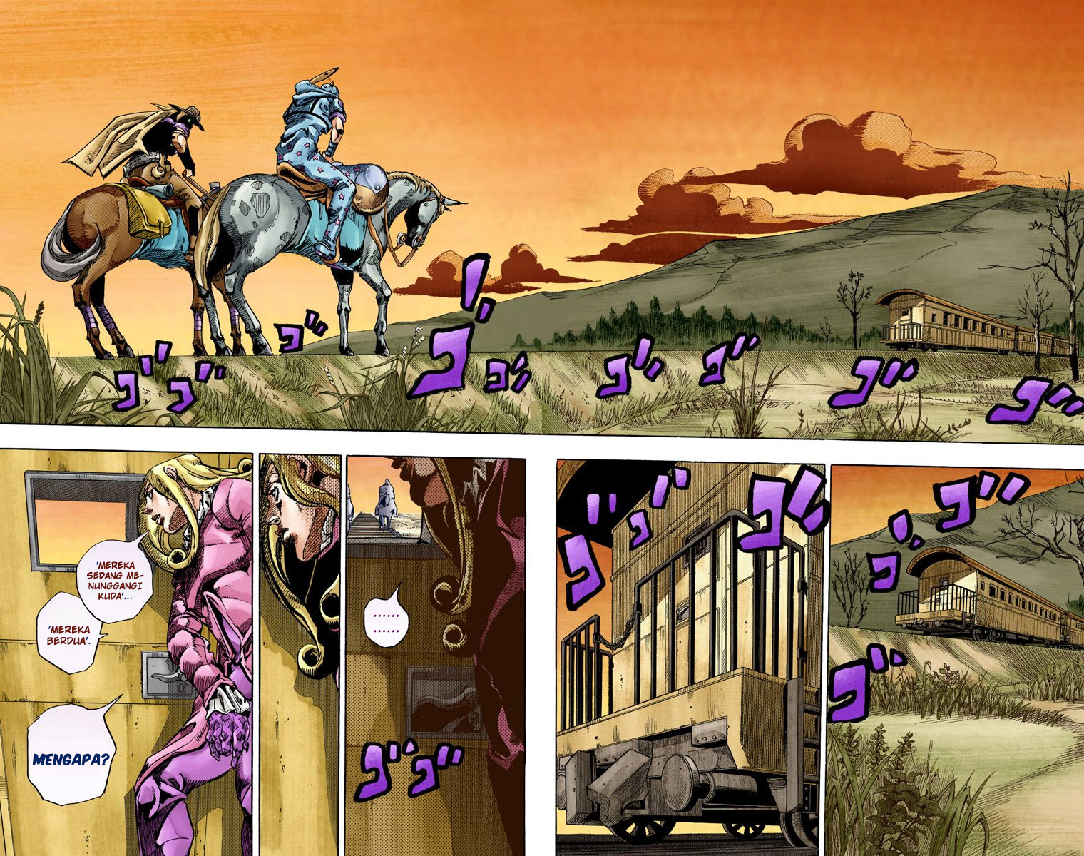 Read JoJo’s Bizarre Adventure Part 7 Steel Ball Run ID Manga Online