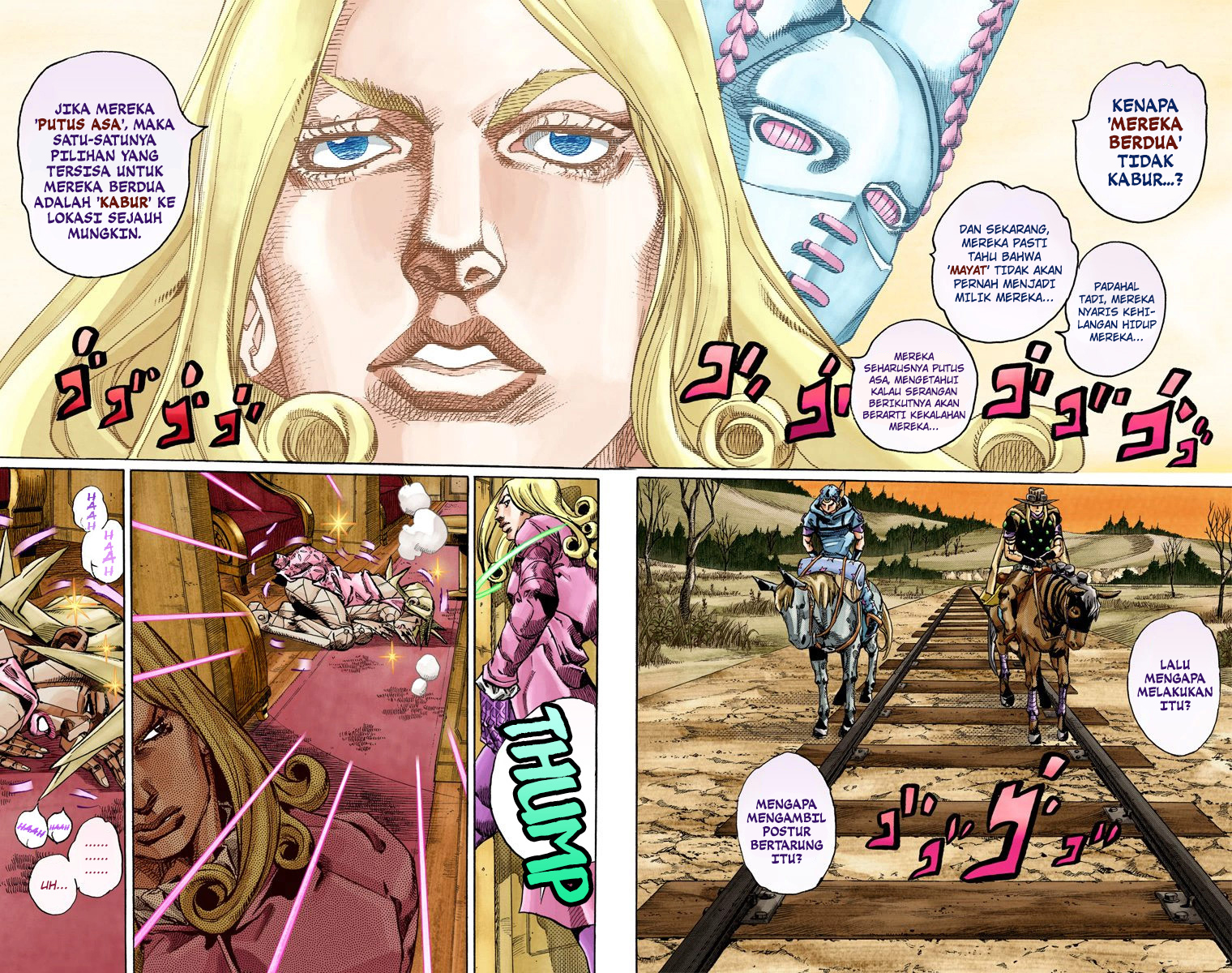 Read JoJo’s Bizarre Adventure Part 7 Steel Ball Run ID Manga Online
