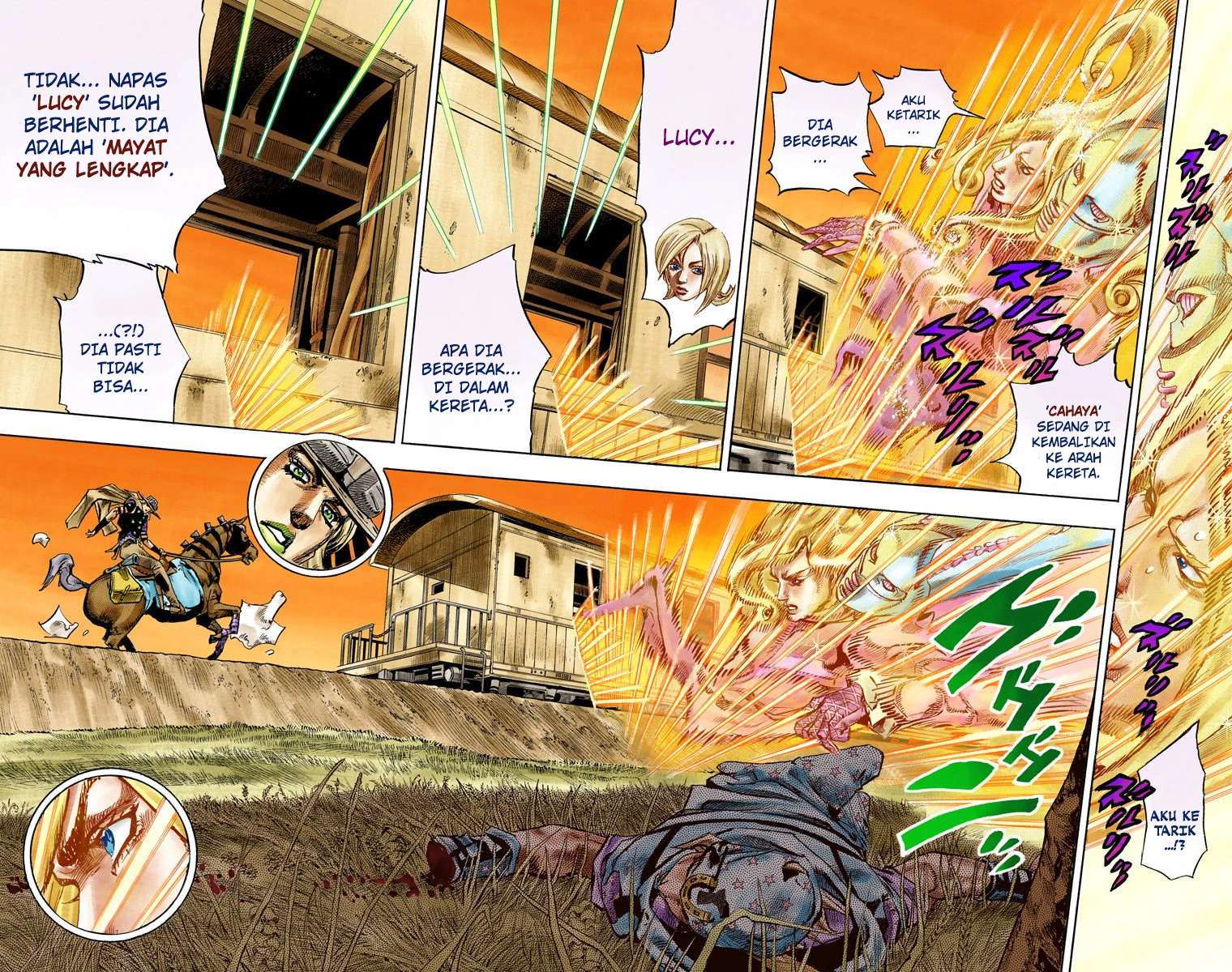 Read JoJo’s Bizarre Adventure Part 7 Steel Ball Run ID Manga Online