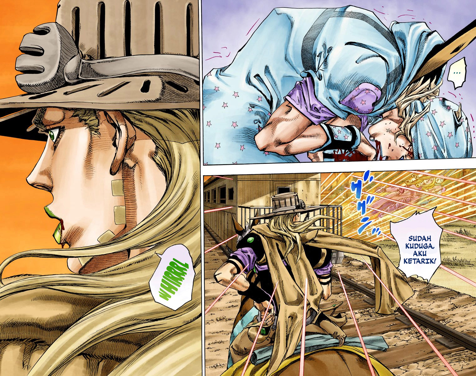 Read JoJo’s Bizarre Adventure Part 7 Steel Ball Run ID Manga Online