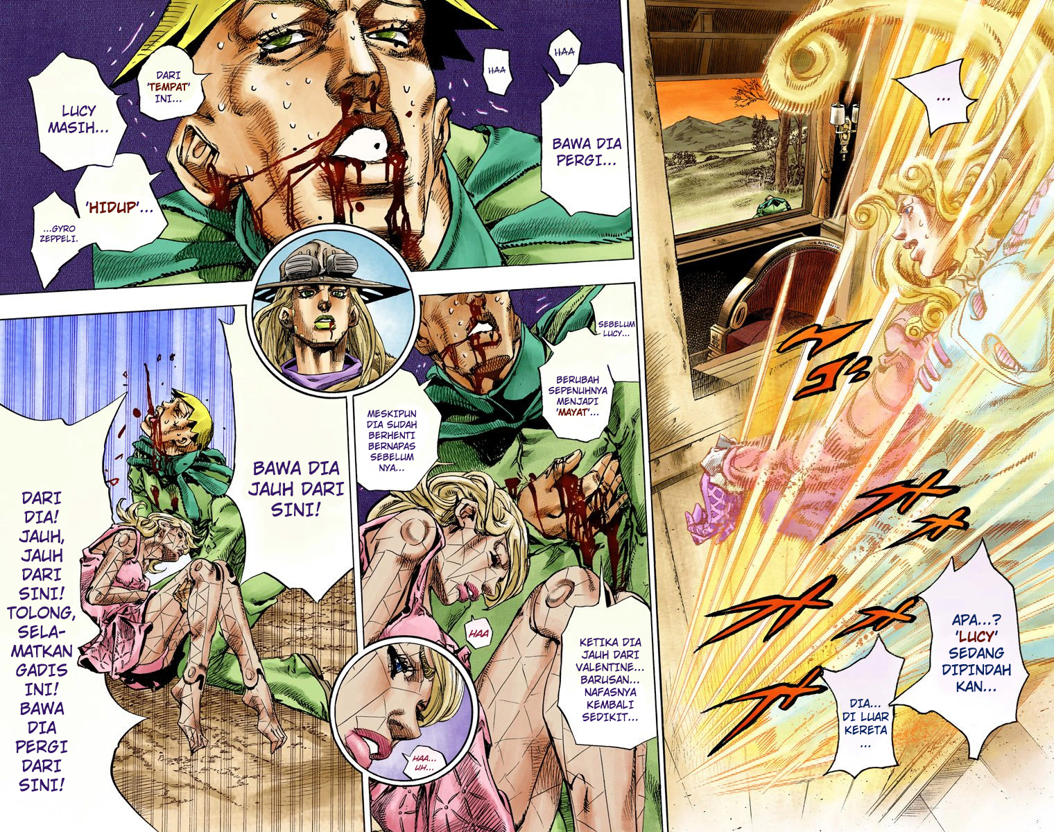 Read JoJo’s Bizarre Adventure Part 7 Steel Ball Run ID Manga Online