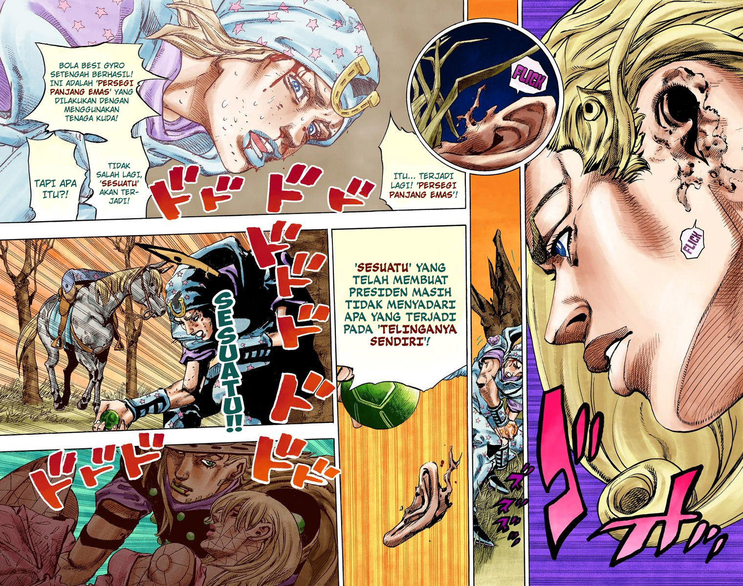 Read JoJo’s Bizarre Adventure Part 7 Steel Ball Run ID Manga Online
