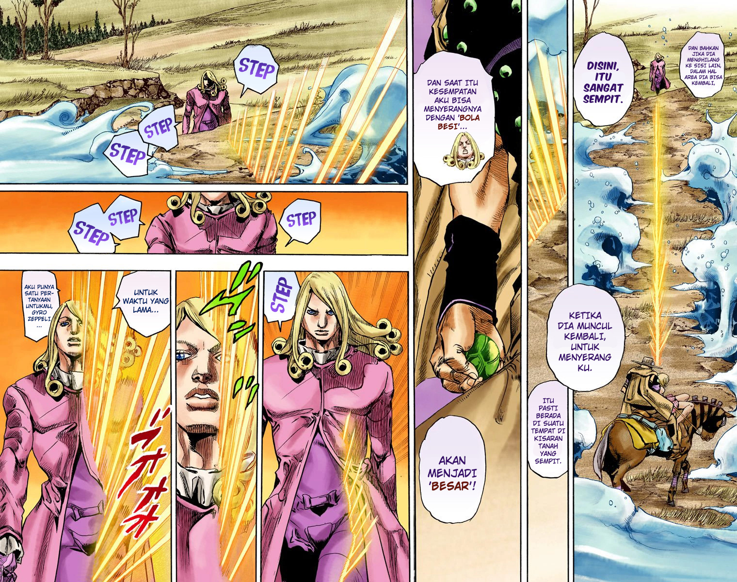 Read JoJo’s Bizarre Adventure Part 7 Steel Ball Run ID Manga Online
