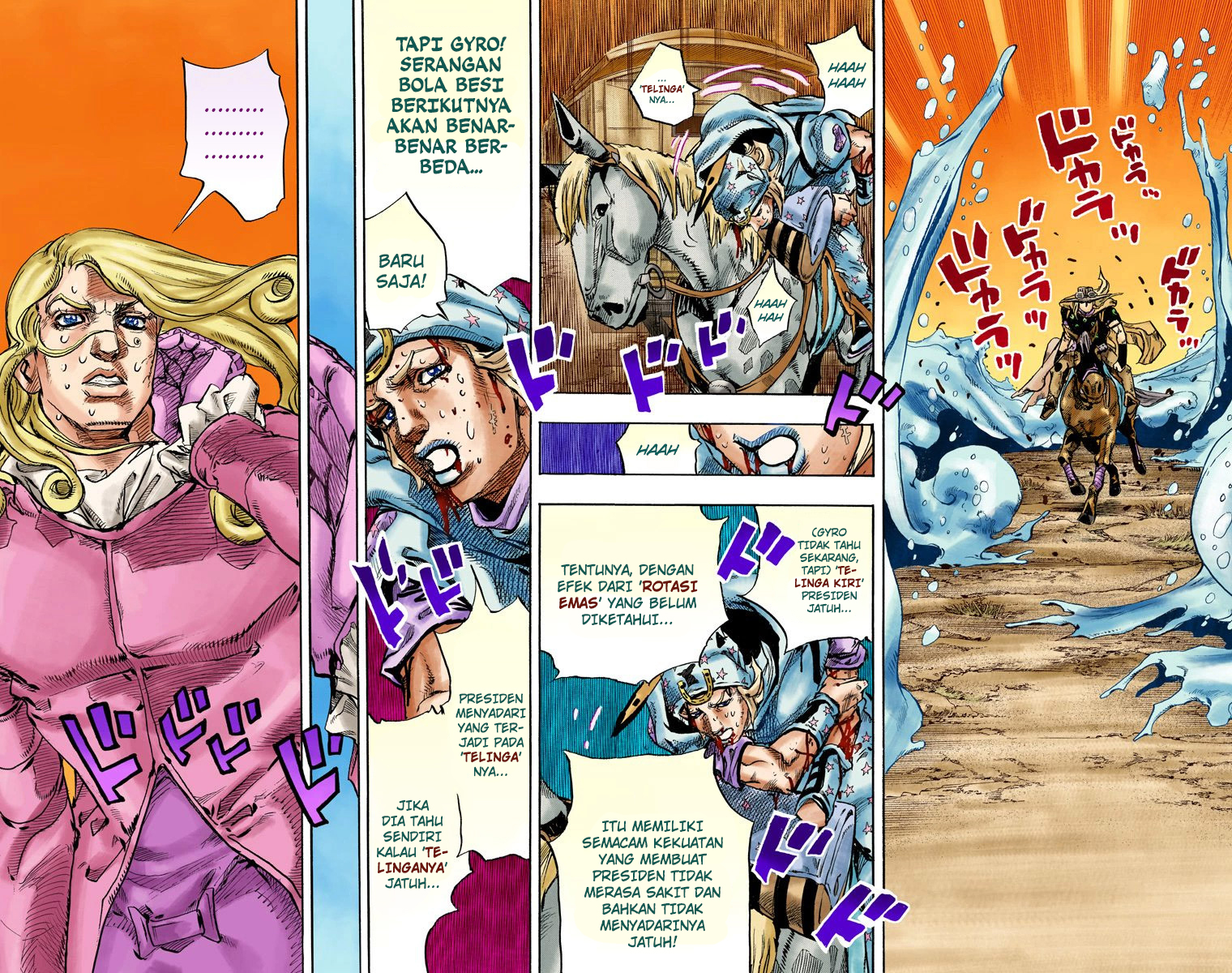 Read JoJo’s Bizarre Adventure Part 7 Steel Ball Run ID Manga Online