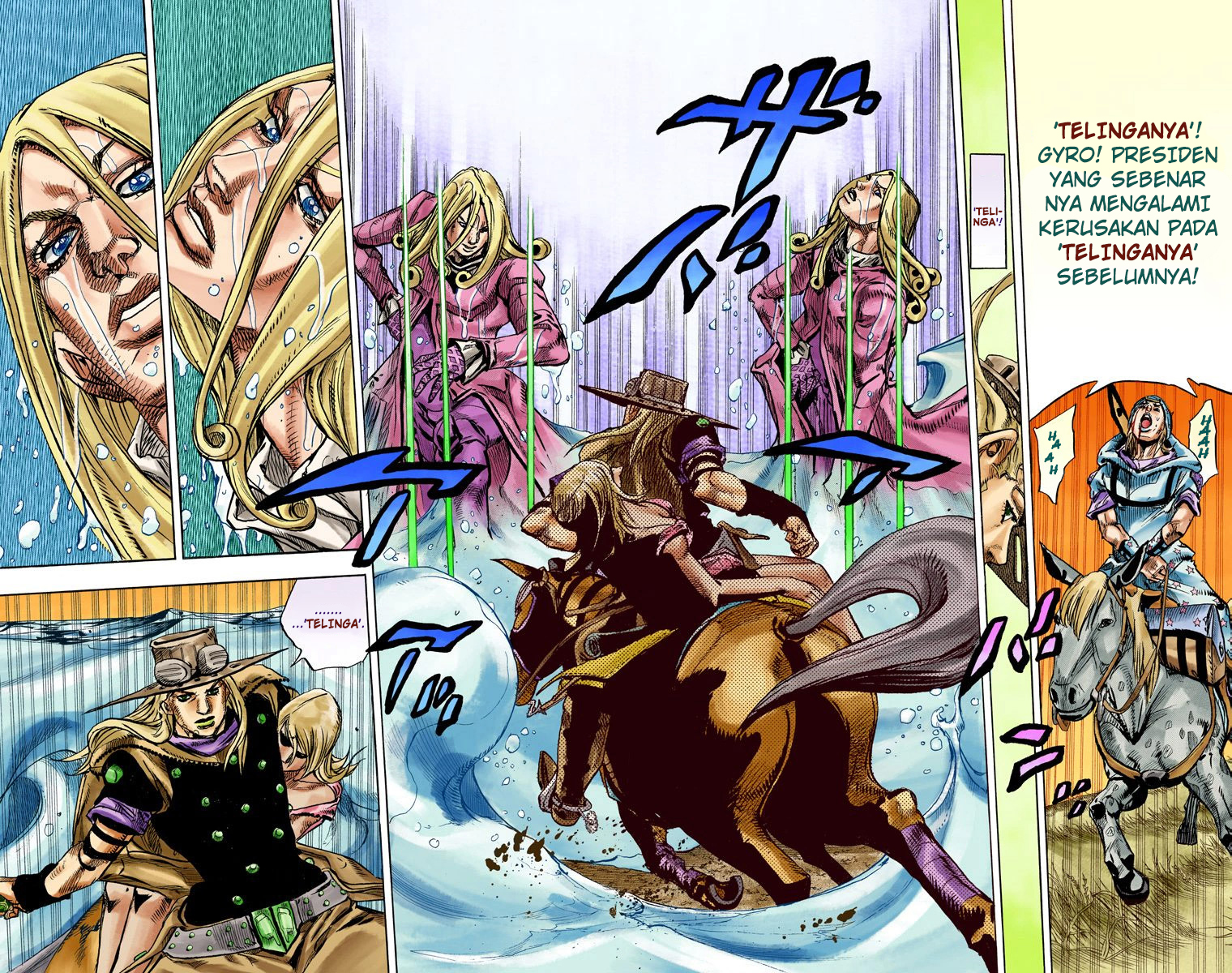 Read JoJo’s Bizarre Adventure Part 7 Steel Ball Run ID Manga Online