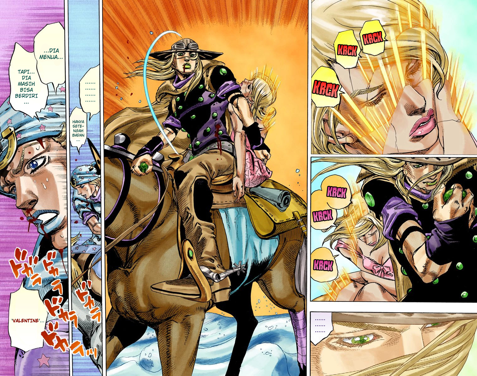 Read JoJo’s Bizarre Adventure Part 7 Steel Ball Run ID Manga Online