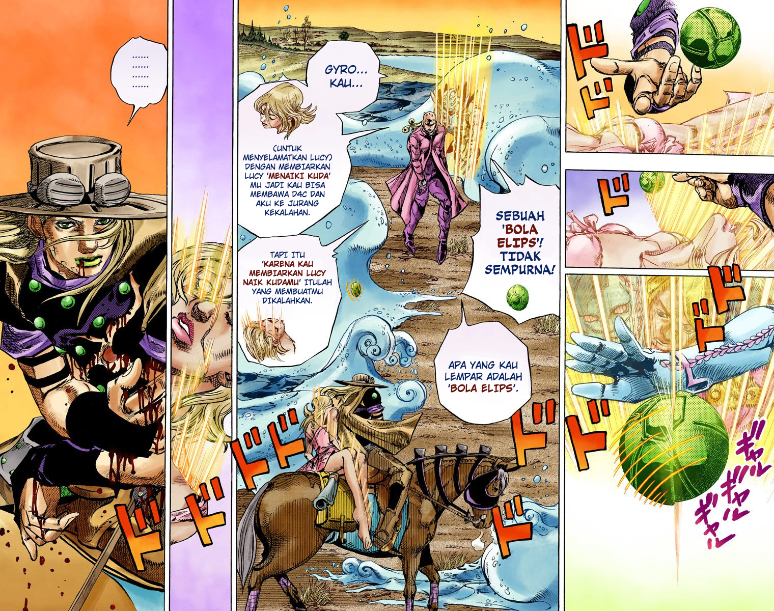 Read JoJo’s Bizarre Adventure Part 7 Steel Ball Run ID Manga Online