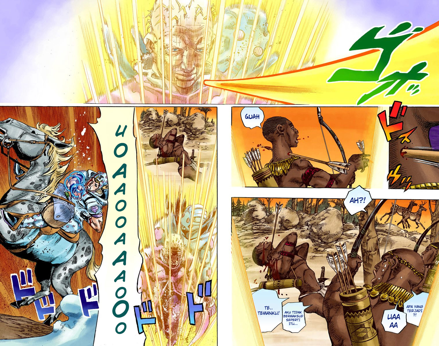 Read JoJo’s Bizarre Adventure Part 7 Steel Ball Run ID Manga Online