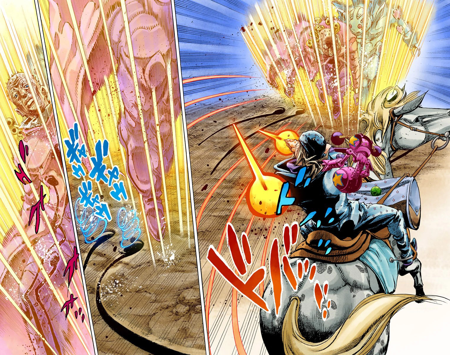 Read JoJo’s Bizarre Adventure Part 7 Steel Ball Run ID Manga Online