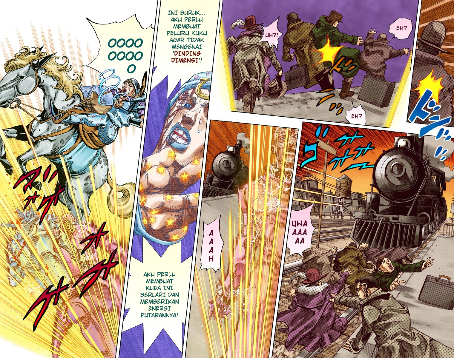 Read JoJo’s Bizarre Adventure Part 7 Steel Ball Run ID Manga Online
