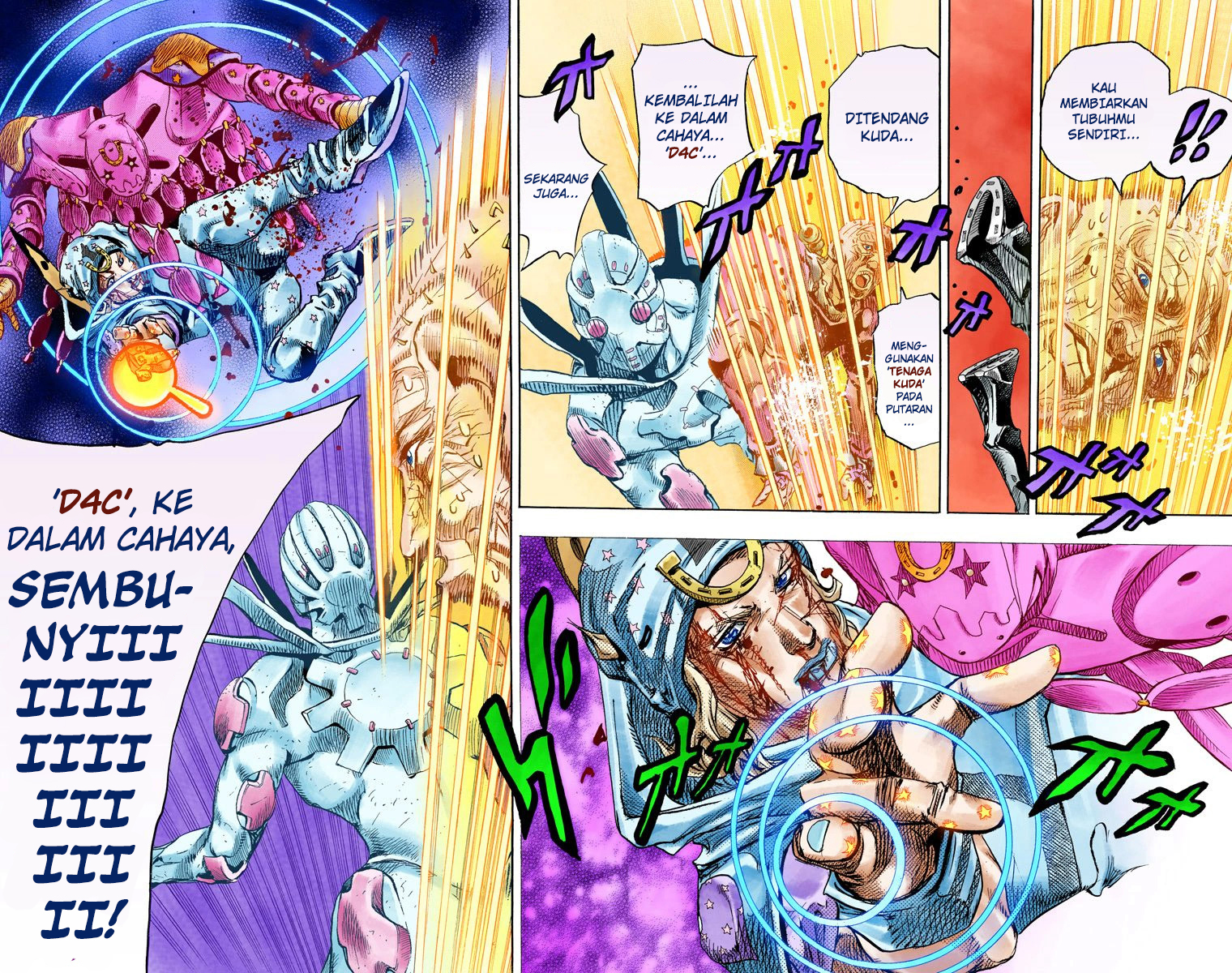 Read JoJo’s Bizarre Adventure Part 7 Steel Ball Run ID Manga Online