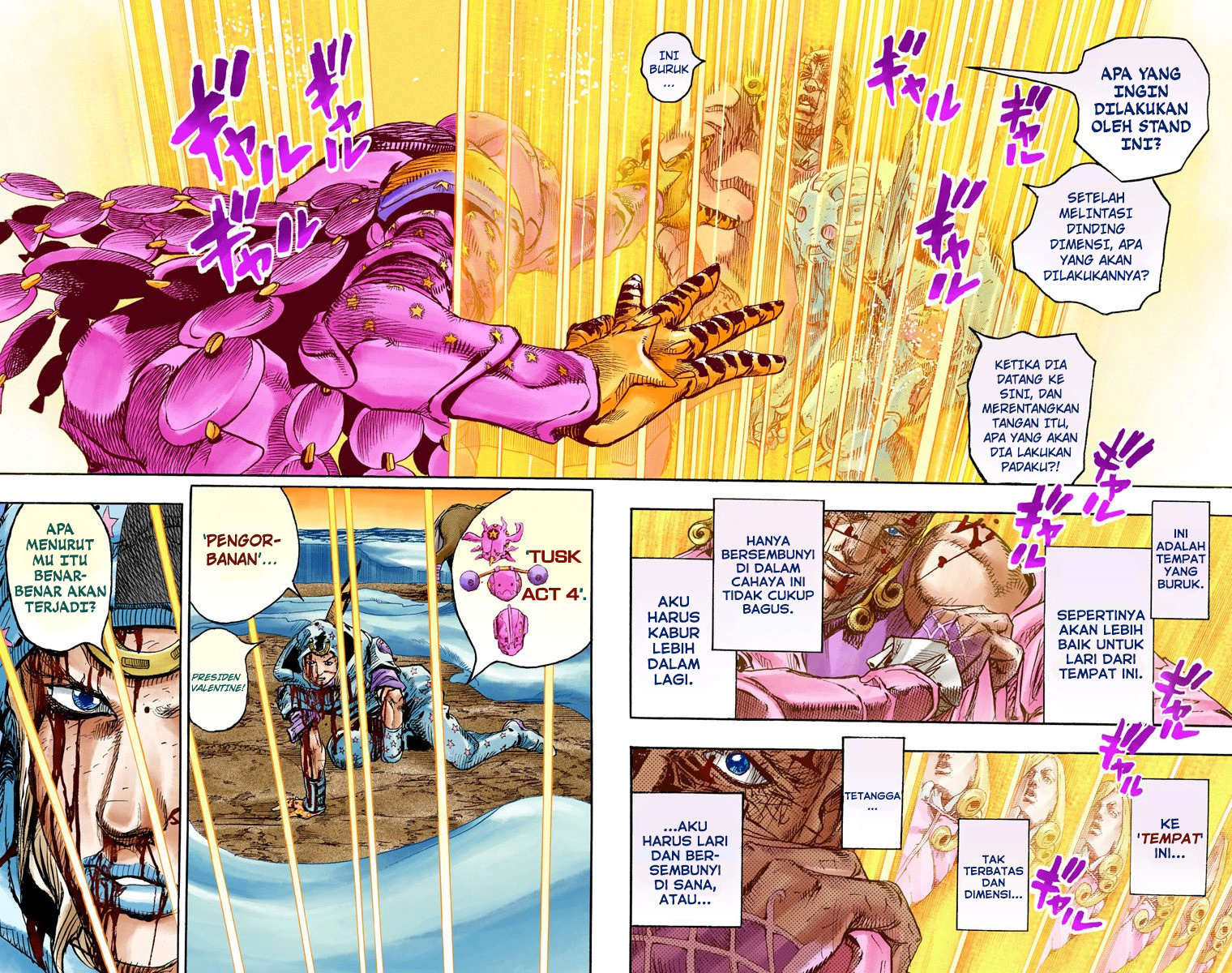 Read JoJo’s Bizarre Adventure Part 7 Steel Ball Run ID Manga Online
